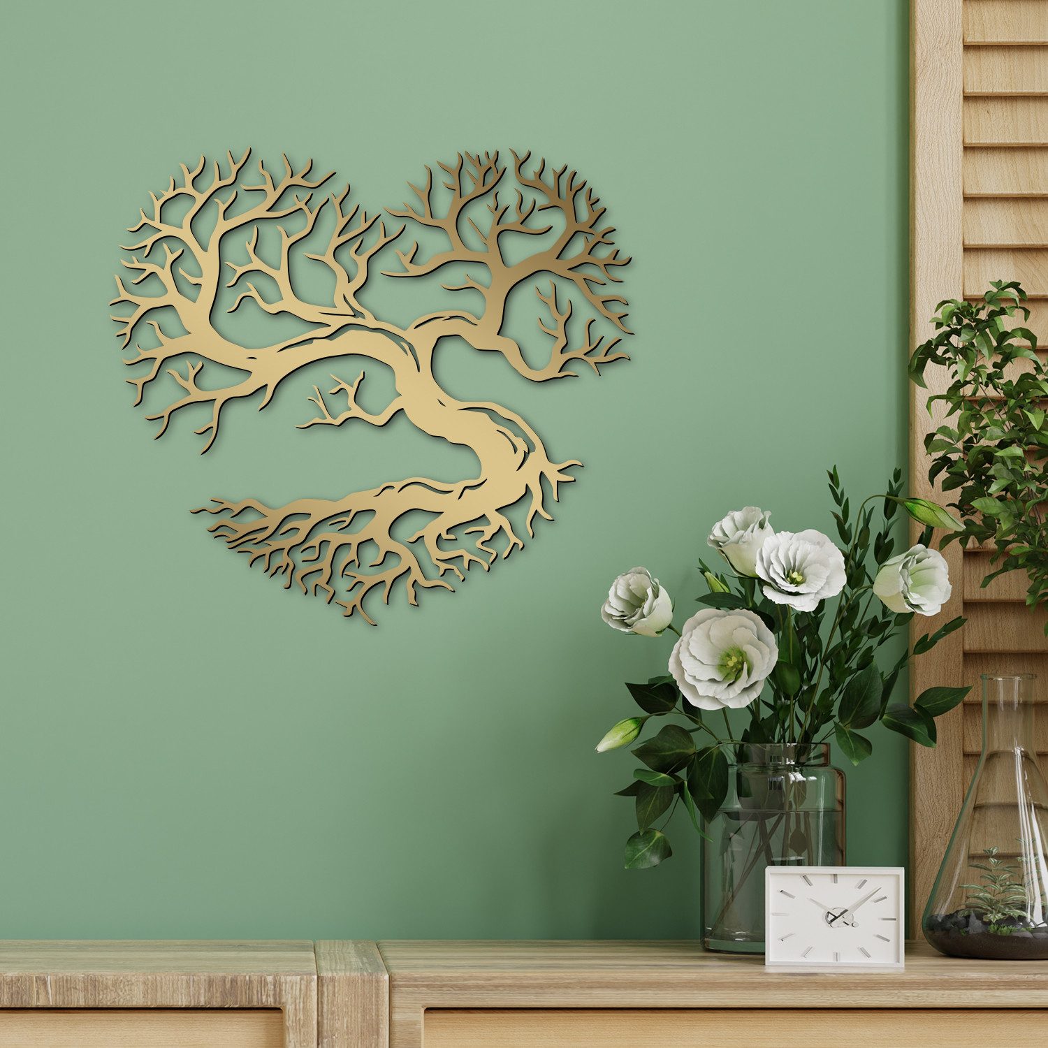 Namofactur Wandtattoo Love Baum Wandtattoo