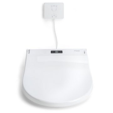 DANOSAN WC-Sitz Hygiene-WC-Sitz mit UV-Desinfektion, Set inkl. 5 Rollen Sanitärfolie