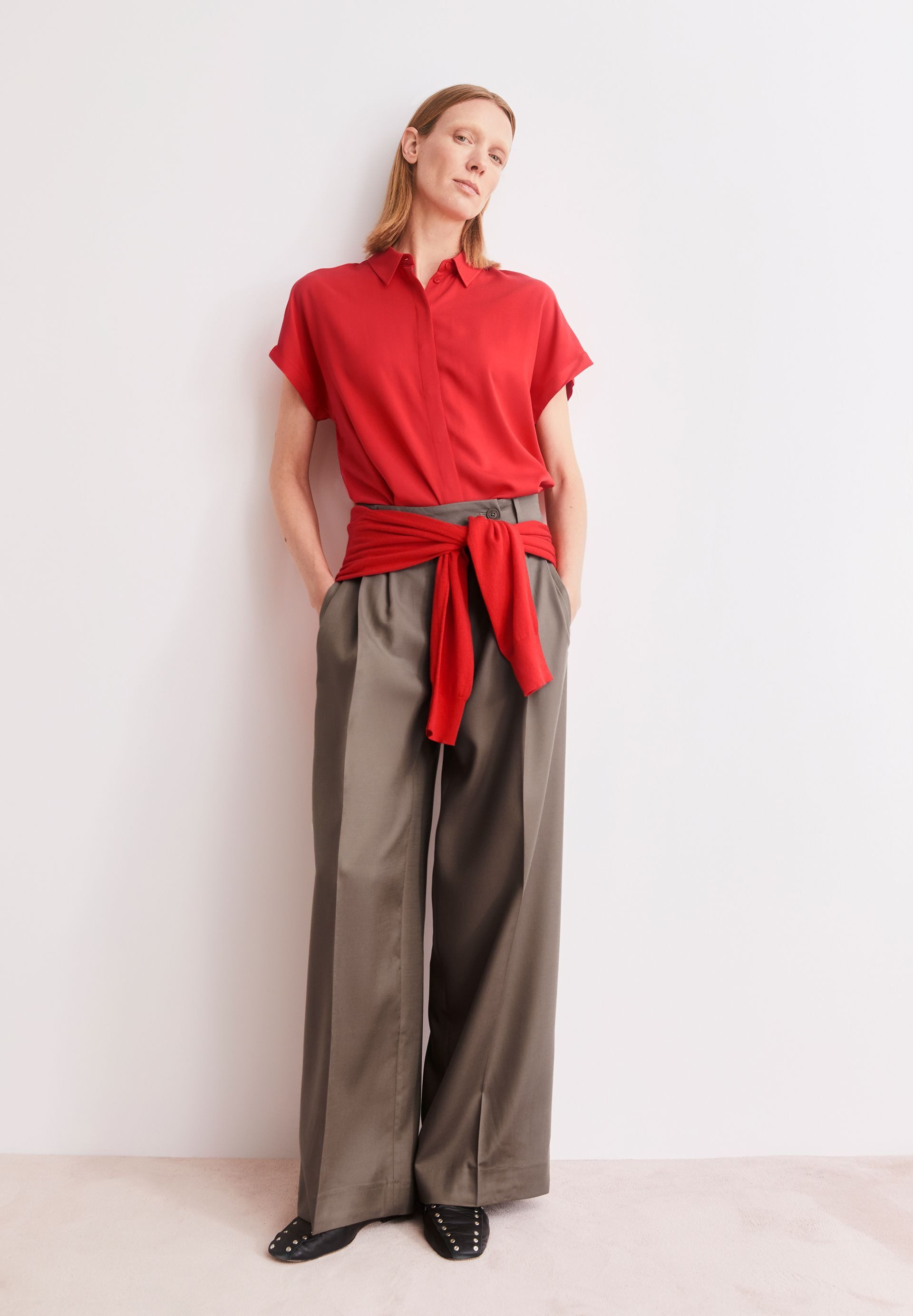Armedangels Hemdbluse LARISAANA Bluse aus LENZING™ ECOVERO™ Viskose (1-tlg) Relaxed Fit