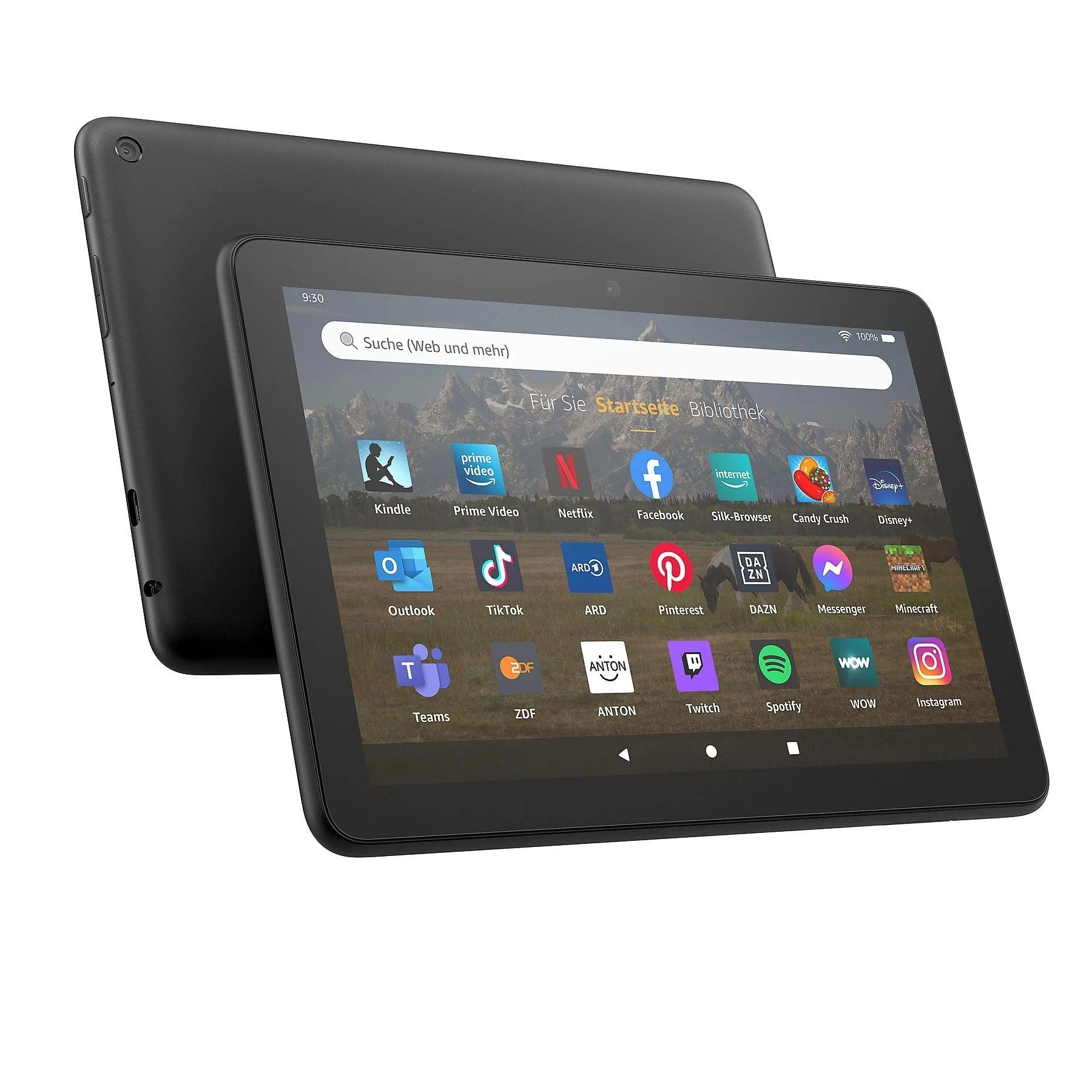 Amazon Fire HD 8-Tablet (2022) / 8-Zoll-HD-Display - 32 GB Tablet (8", 32 GB, Fire OS, mit Sprachsteuerung Alexa)