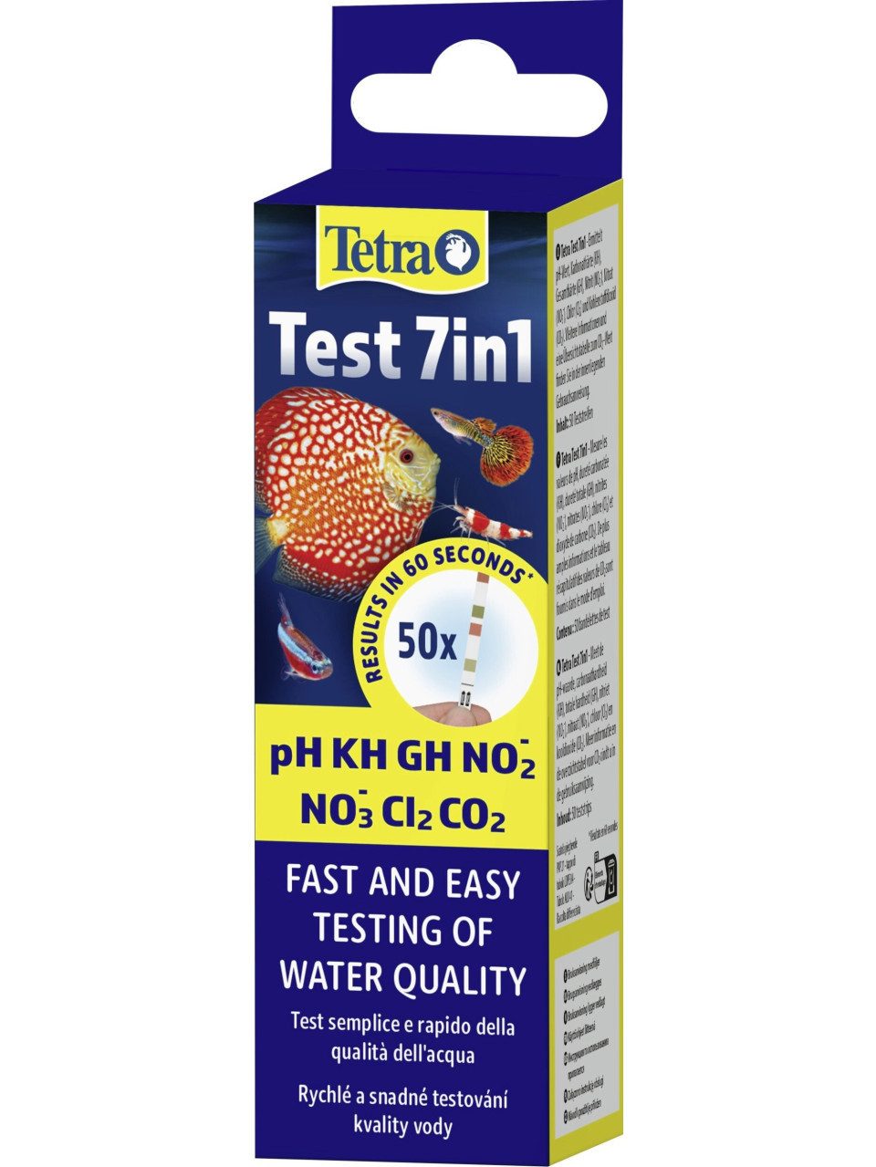Tetra Aquariumfilter Tetra Aquariumwassertest 7in1 50 Teststreifen