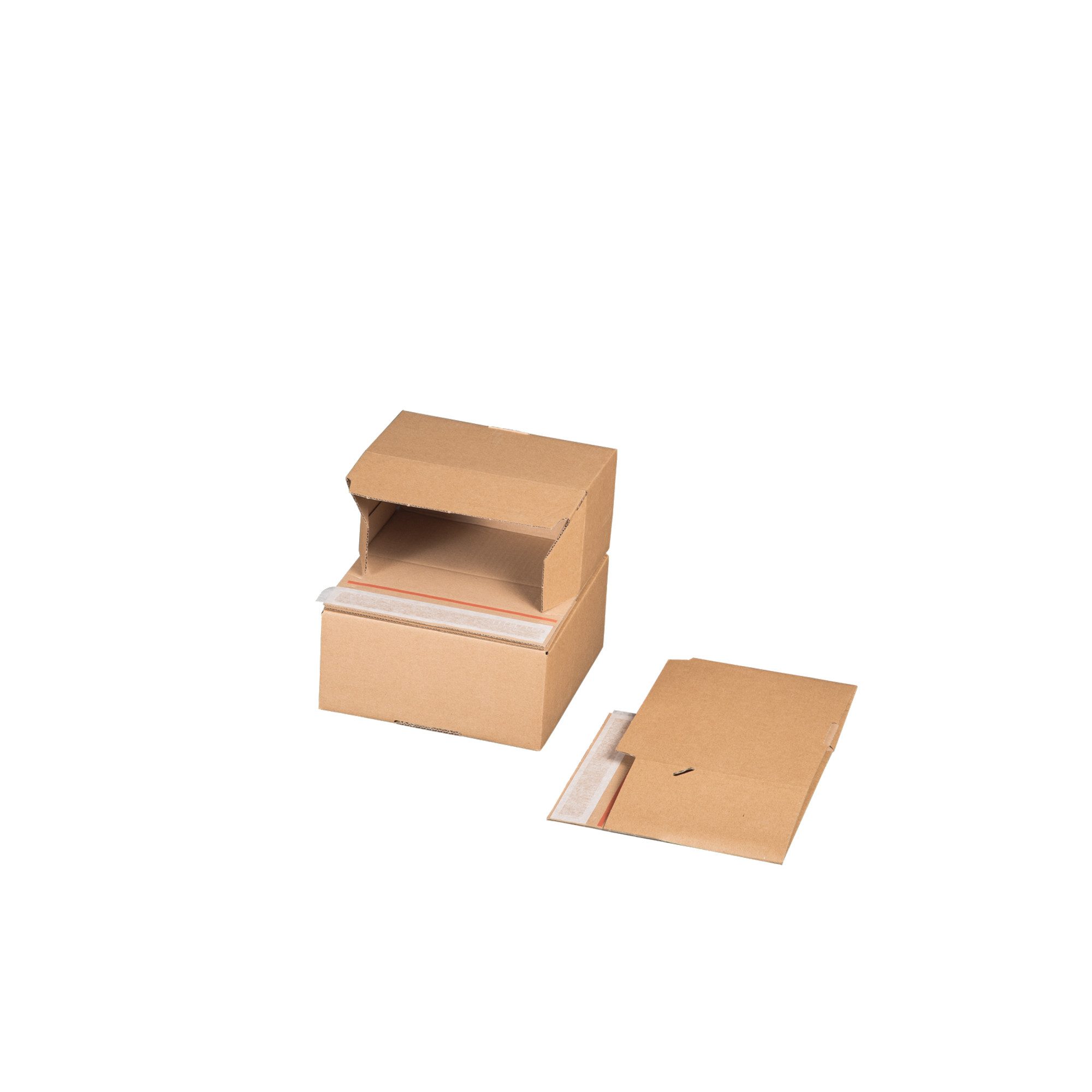 Versandkarton Automatikbodenkarton 311310110 195x95x90mm braun