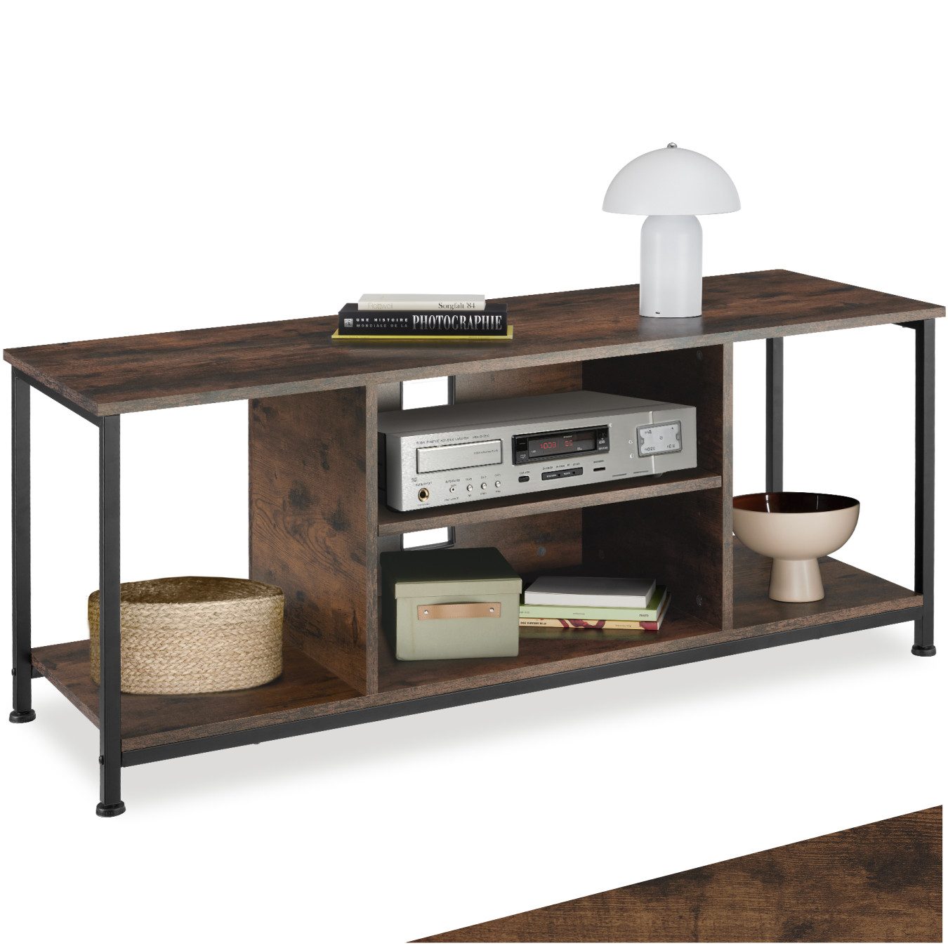 tectake Lowboard TV-Regal, Industrial Style günstig online kaufen