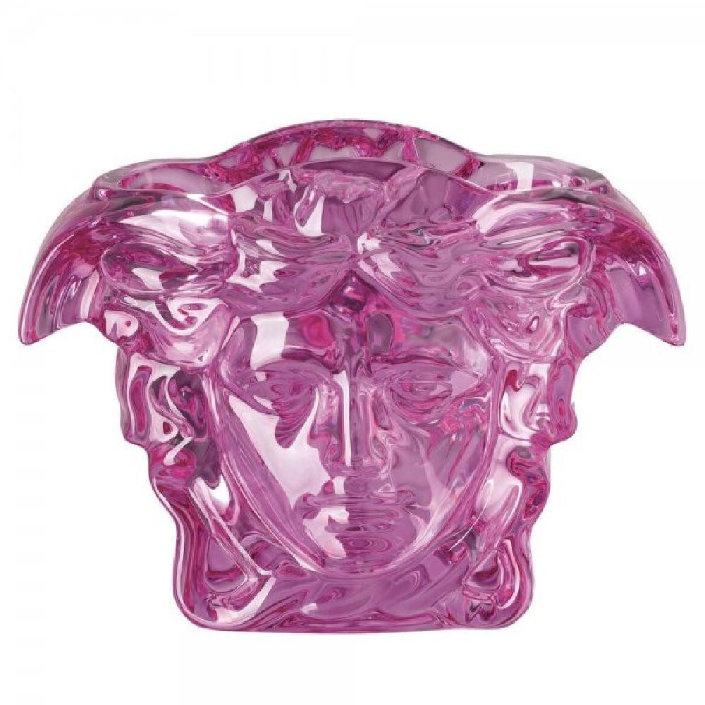 Versace Dekovase by Rosenthal Vase Medusa Grande Pink Glas (19cm)