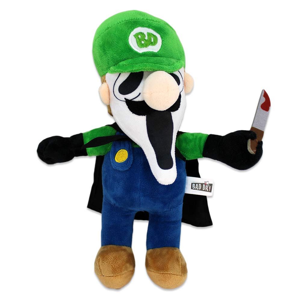BEMIRO Tierkuscheltier Gruselplüsch Bad Day "Klempner" - ca. 30 & 86 cm