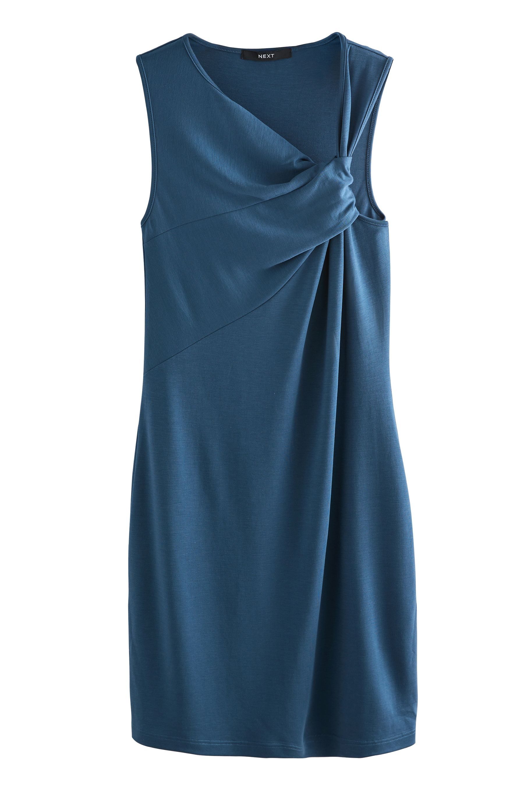 Jerseykleid Anschmiegsames Minikleid mit Drehdetail