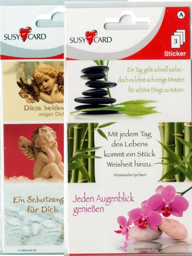 Pelikan Sticker Pelikan Sticker " Lebensweisheiten " 3 Bögen 8x12cm