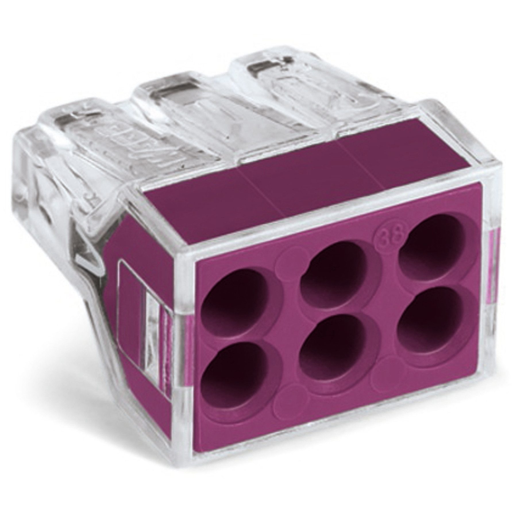 WAGO Klemmen WAGO Verbindungsdosenklemme 773-106, 6- Leiter