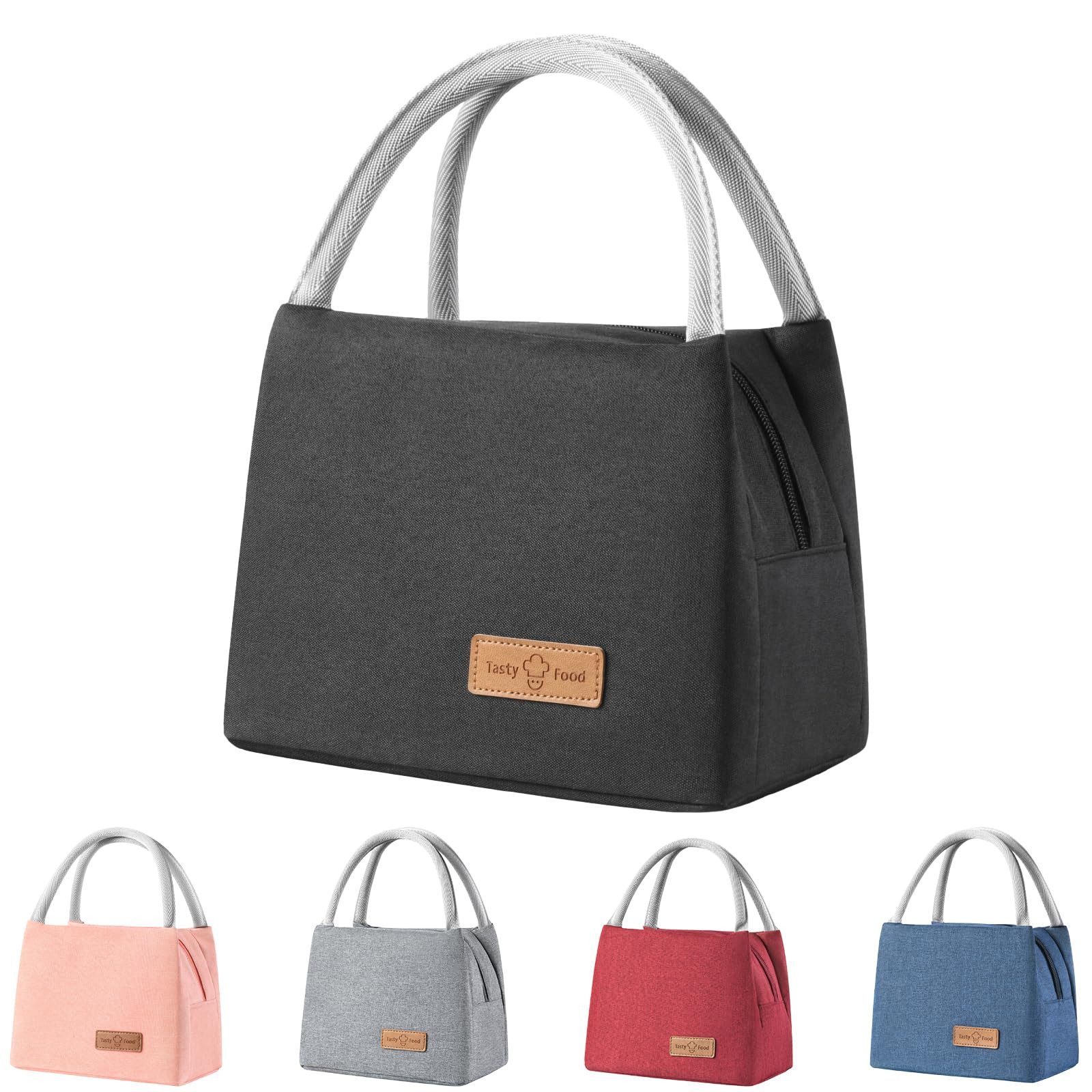 Agger Kühltasche Lunchtasche Isolierte Lunchbox Bag, Wasserdicht Vespertasche, Kühltasche Herren Damen,Tragbar wasserdichtes Lunch Tasche