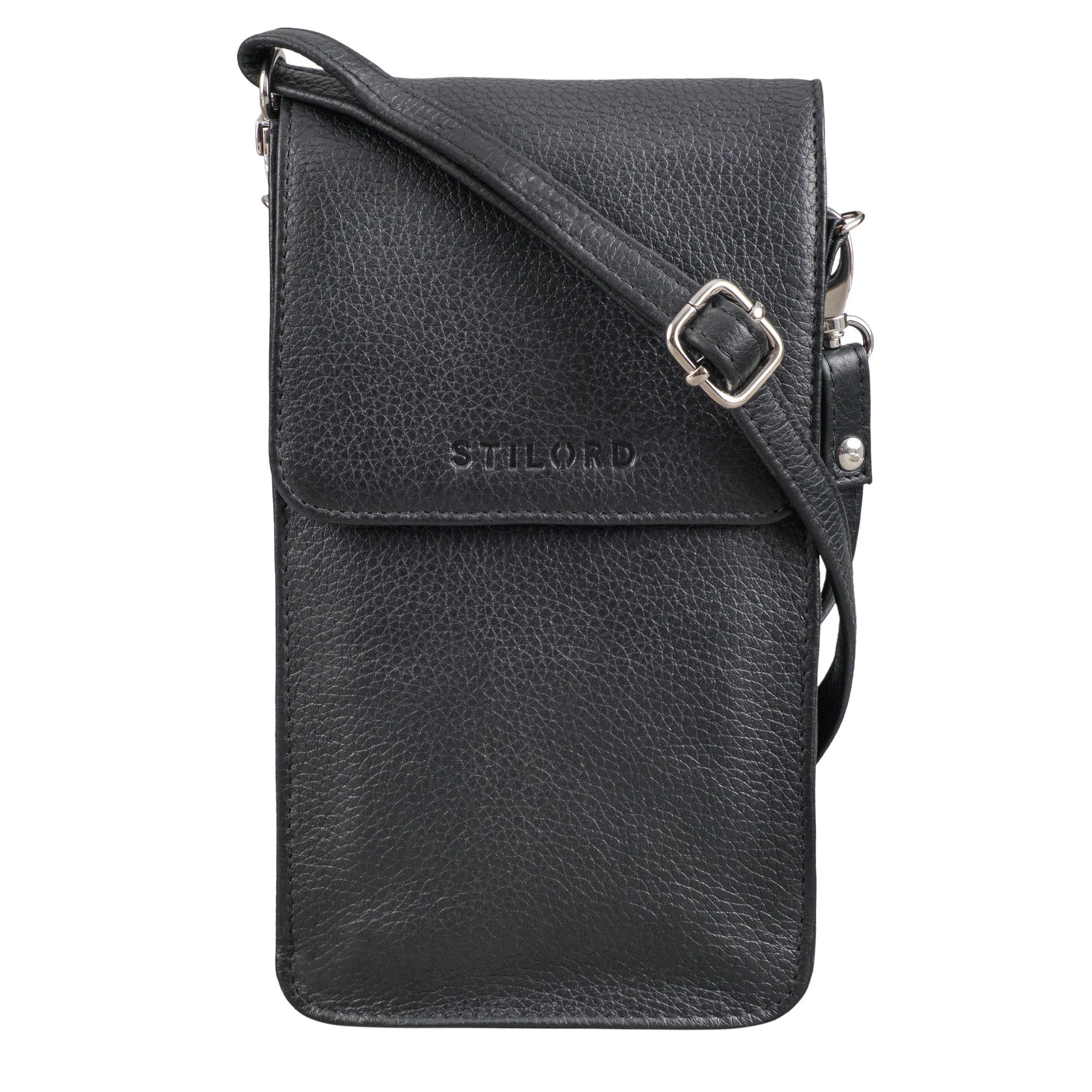 Handtasche "Imola" Echtleder Handytasche 7 Zoll Damen Herren