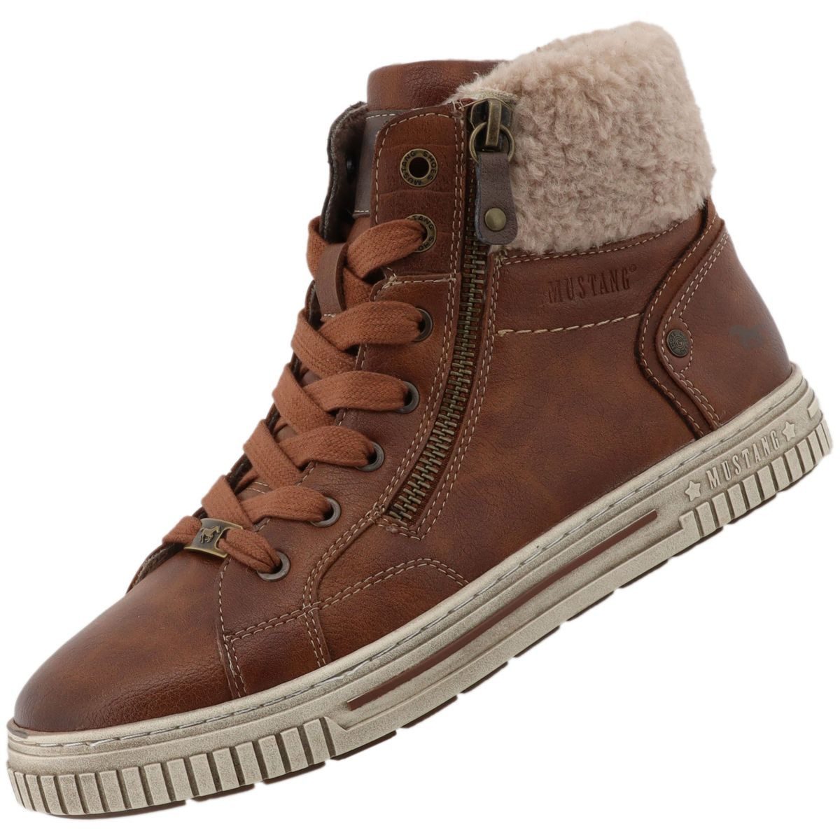 Mustang Shoes 15M0102002-brown Stiefelette günstig online kaufen