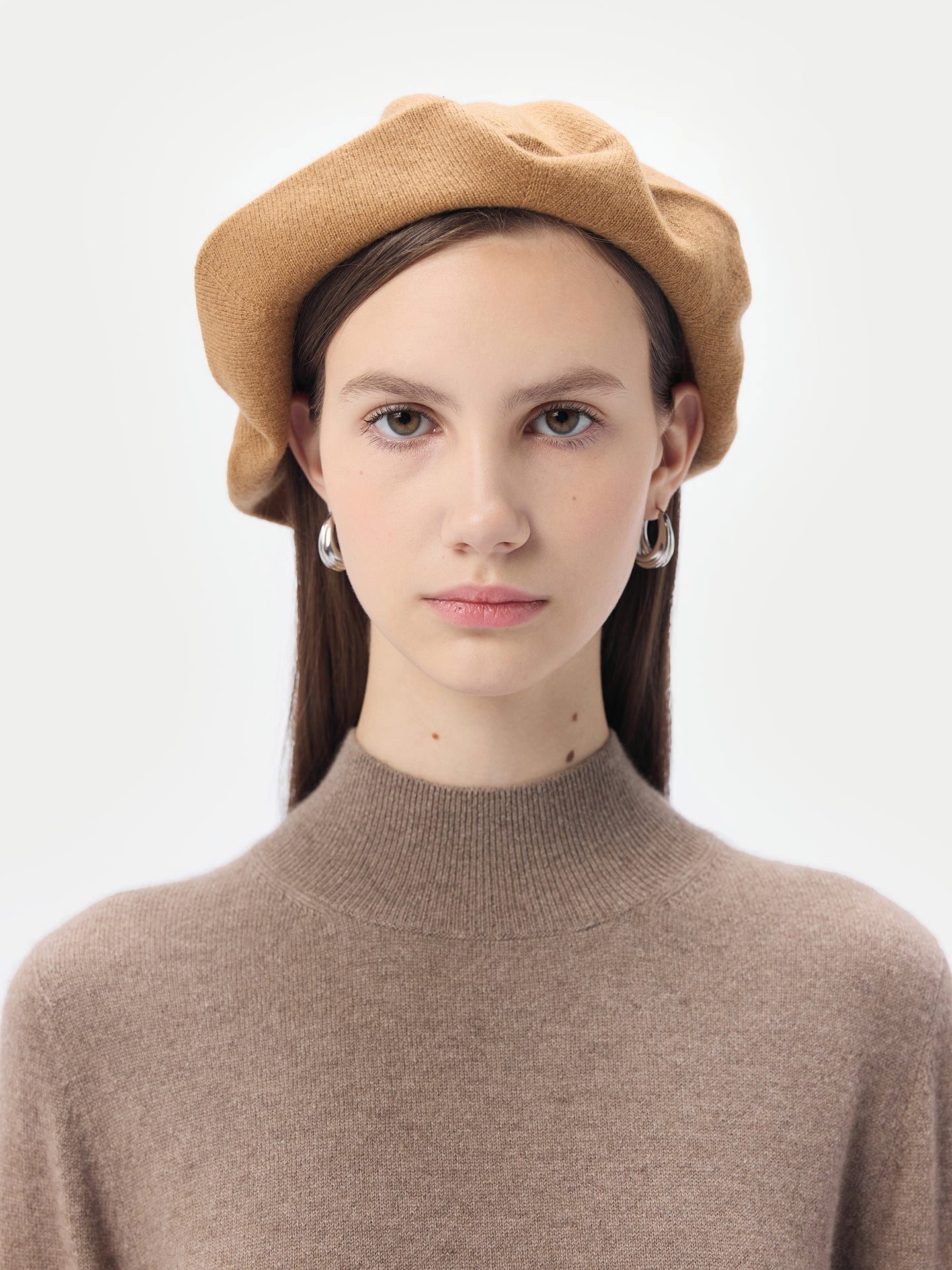 GOBI Cashmere Baskenmütze Baskenmütze aus Kaschmir