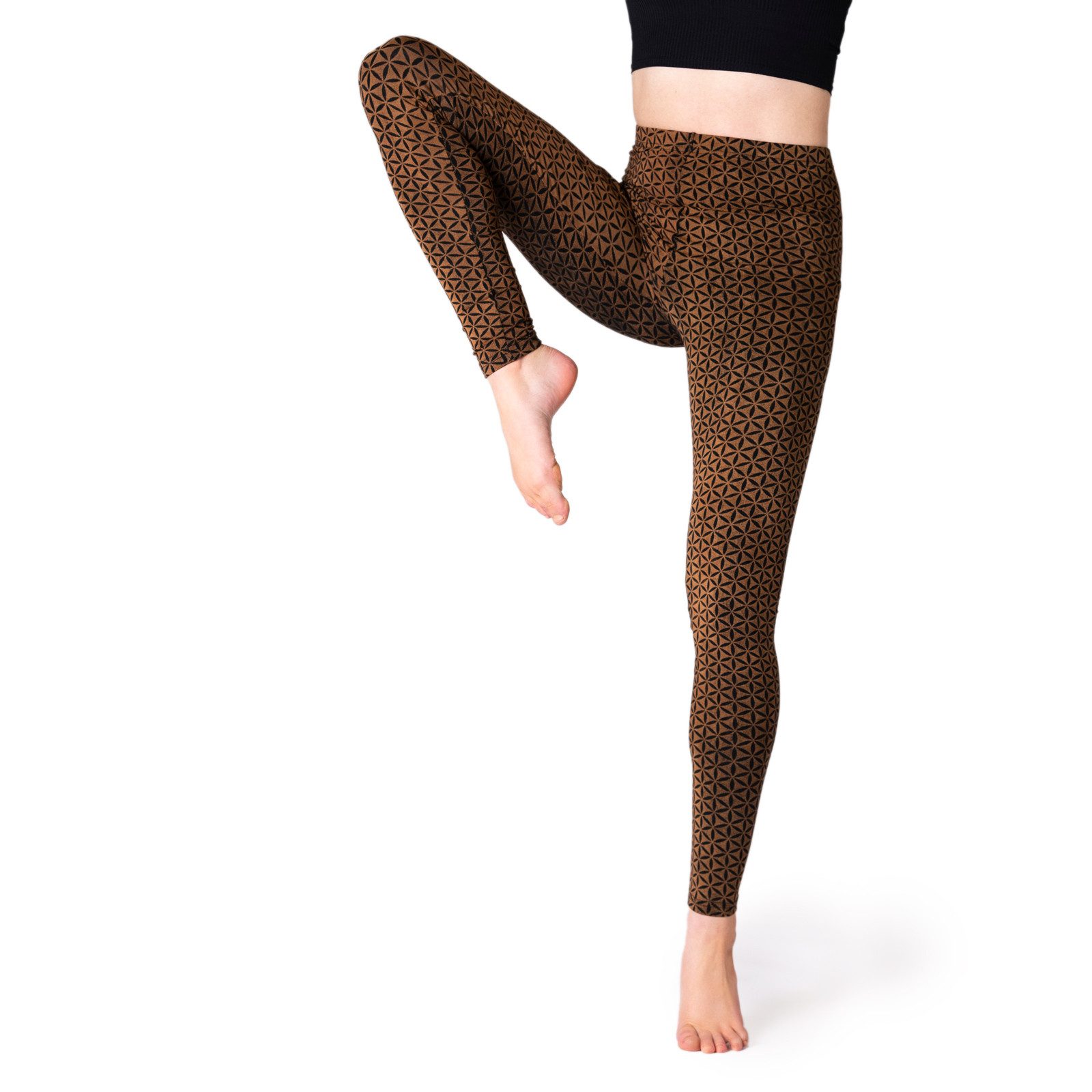 PANASIAM Leggings Unikat Batik Leggings Blume günstig online kaufen