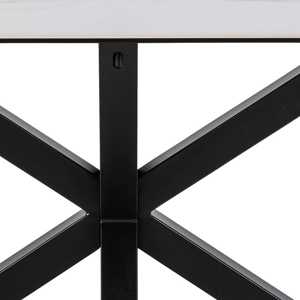 ACTONA GROUP Esstisch Heaven mit Keramikplatte & stabilem Stahlgestell, mehrere Varianten (Breite: 135, 160 und 200 cm), Pflegeleichter Design-Esstisch – robust – Bild 4 von 5