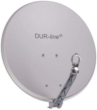 DUR-line DUR-line Select 60/65cm Hellgrau Satelliten-Schüssel - Test + Sehr Sat-Spiegel