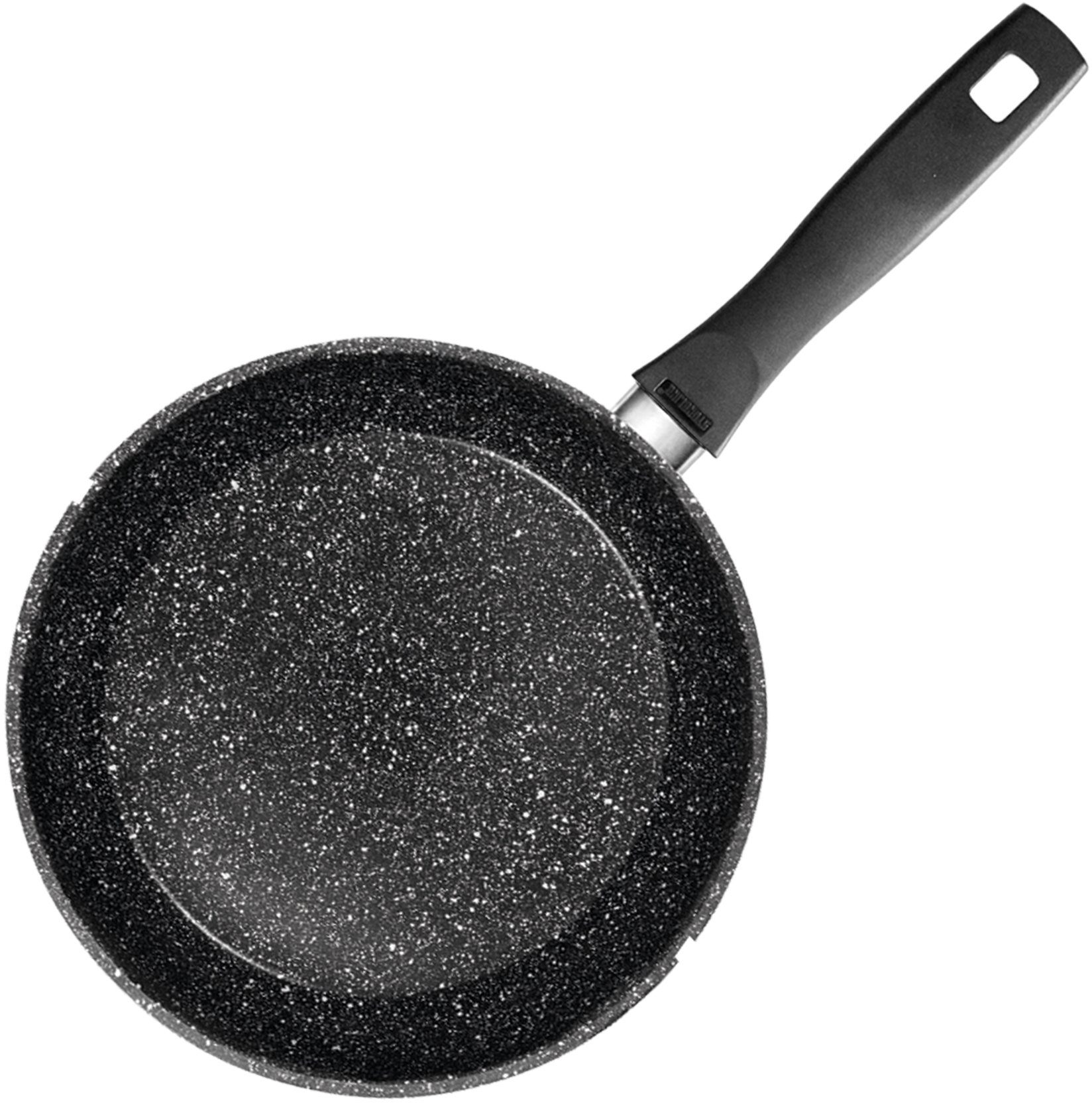 STONELINE Bratpfanne Halb- und Halb, Aluminiumguss, mit herausnehmbarer Trennwand