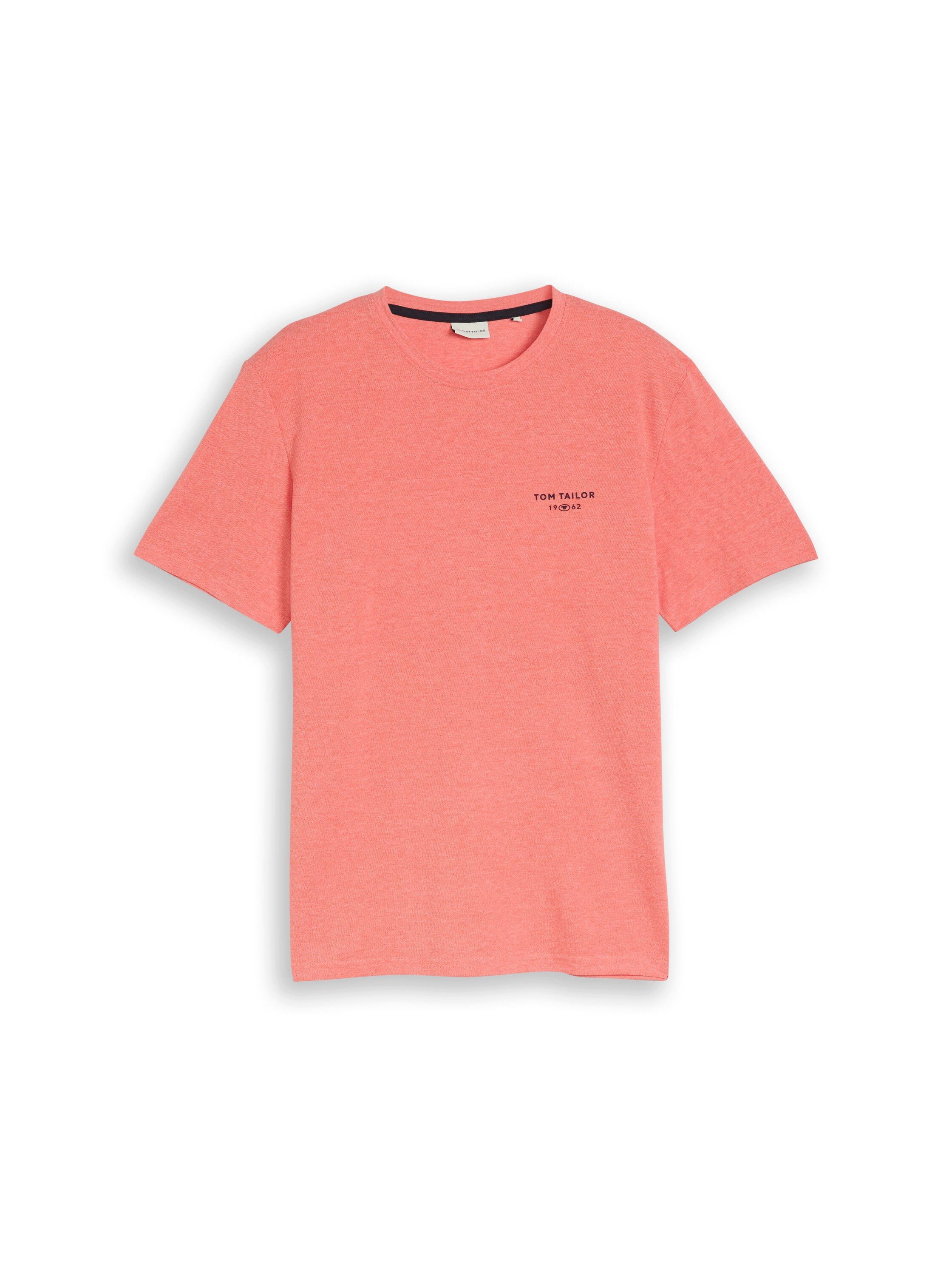 TOM TAILOR Kurzarmshirt Sommershirt mit kleinem Logo-Print – Bild 5 von 5