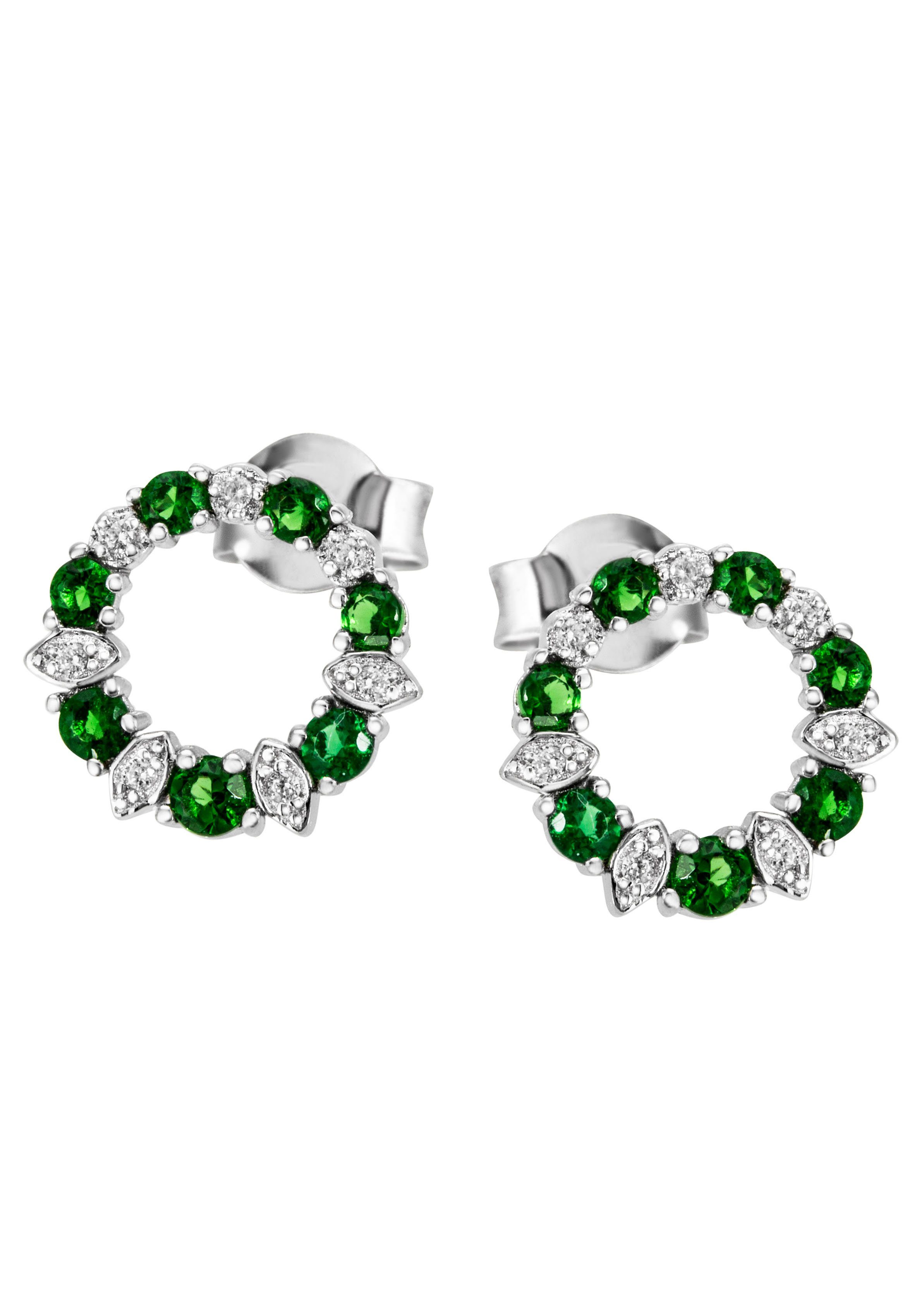 Firetti Paar Серьги-гвоздики Schmuck Geschenk Silber 925 Ohrschmuck, mit Zirkonia (synth)
