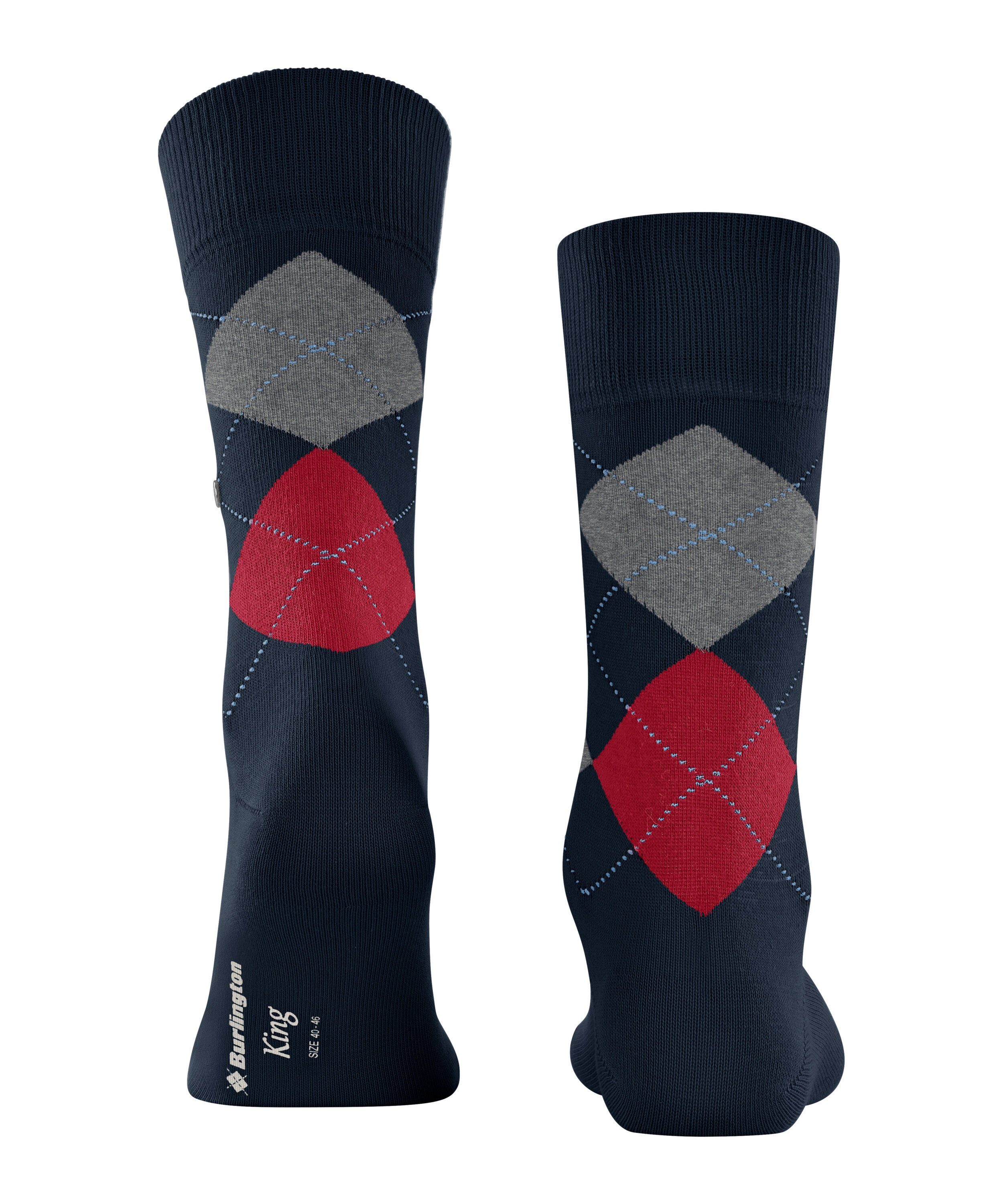 Burlington Socken King (1-Paar) mit Bio-Baumwolle