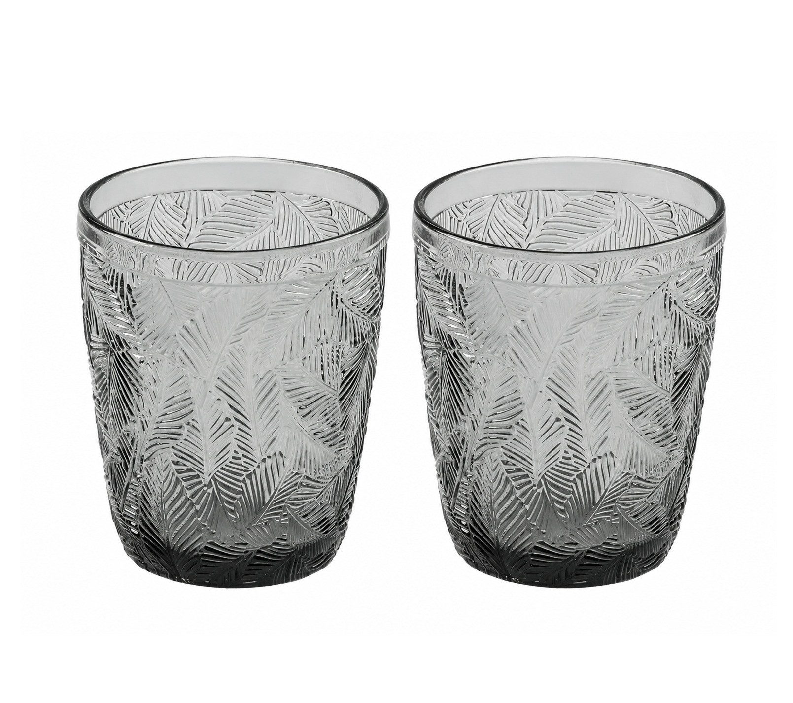 axentia Gläser-Set Ray, 2-tlg., Glas, 300 ml - Trinkgläser, 10 x 8 cm, Spülmaschinengeeignet