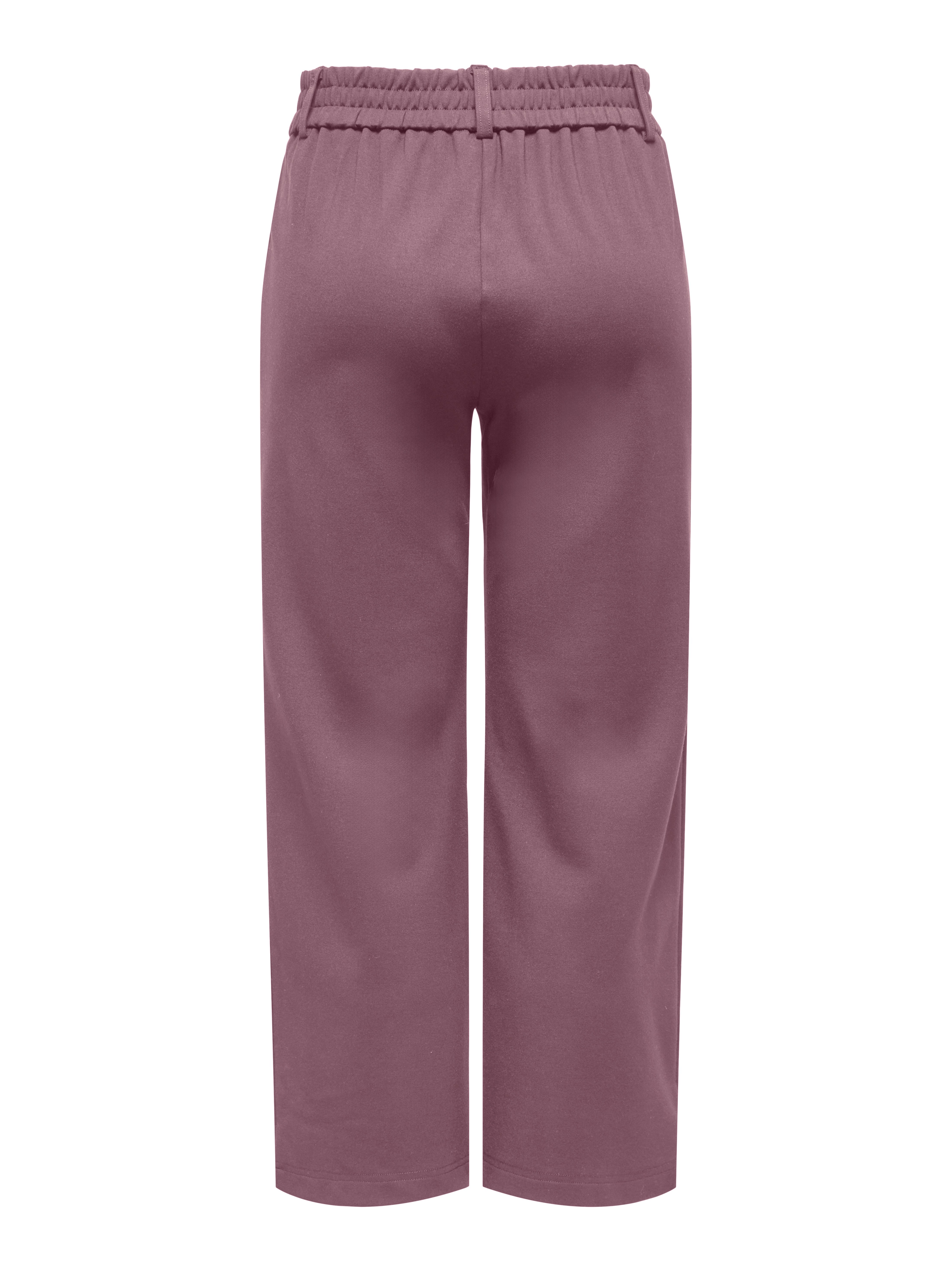 ONLY Culotte ONLPOPTRASH LIFE MW STRAIGHT CULOTTE PNT elastisches Bündchen hinten