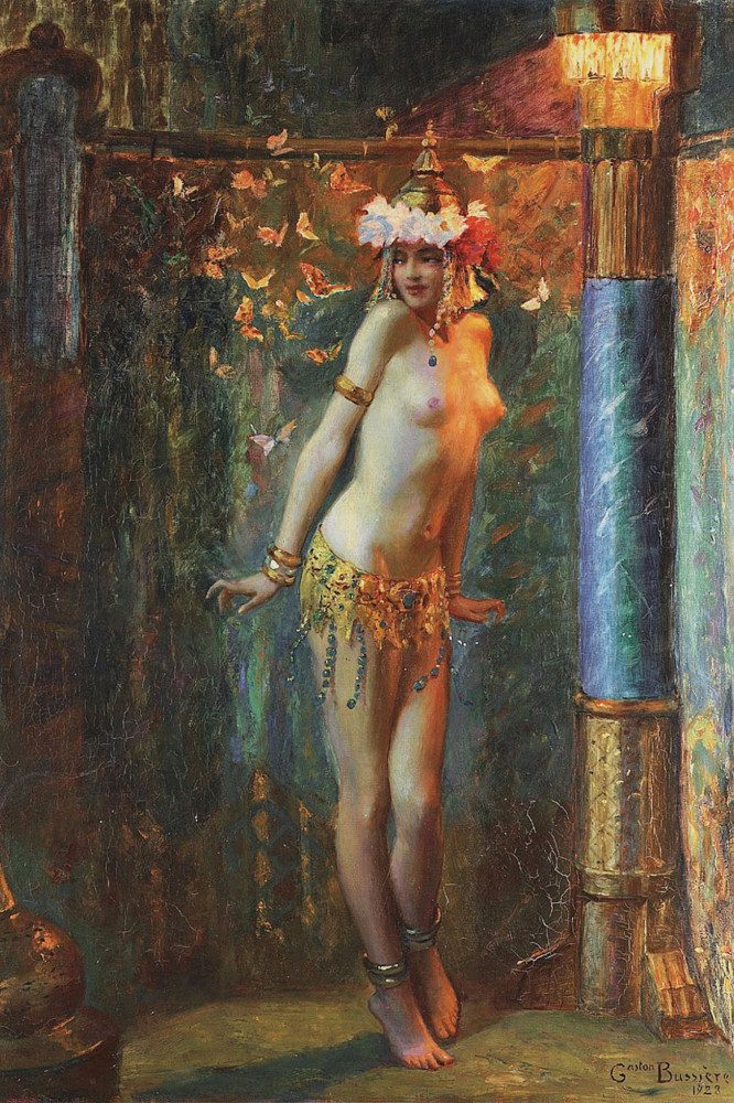 Poster Gaston BussiÃ¨re Kunstdruck Bild - Der Tanz Der Salome Oder
