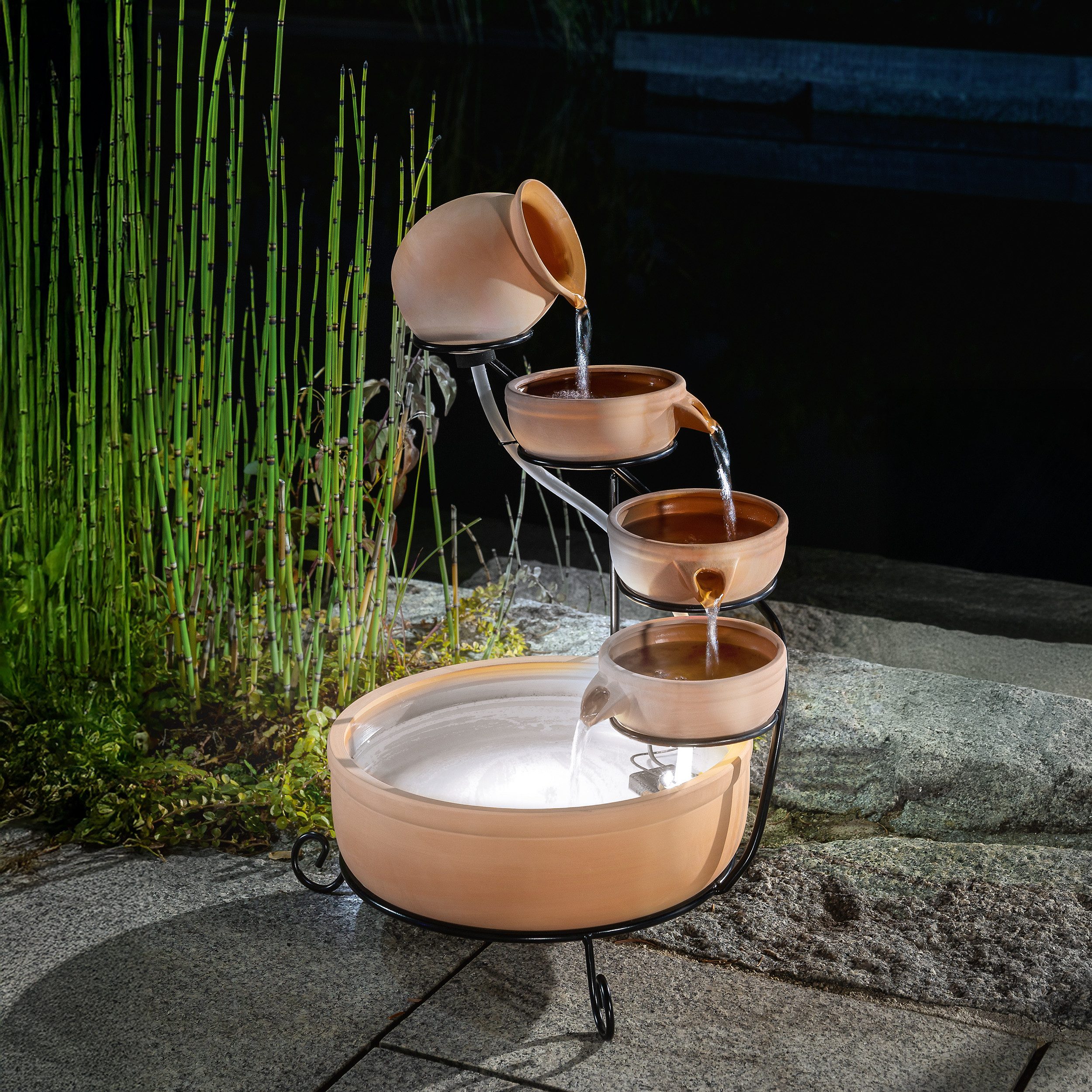 blumenkasten outdoor RECTO 60 Anthrazit – Blumenkasten Outdoor 60x38x40 cm Naturschiefer Sc –  CLIMAQUA main image 1