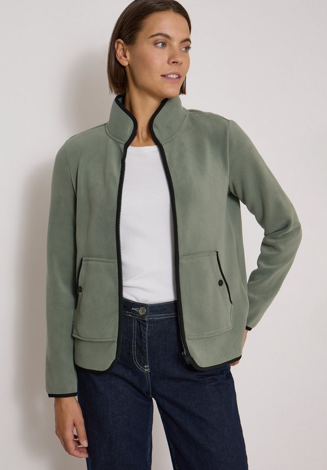 CECIL Sweatjacke mit Kängurutasche