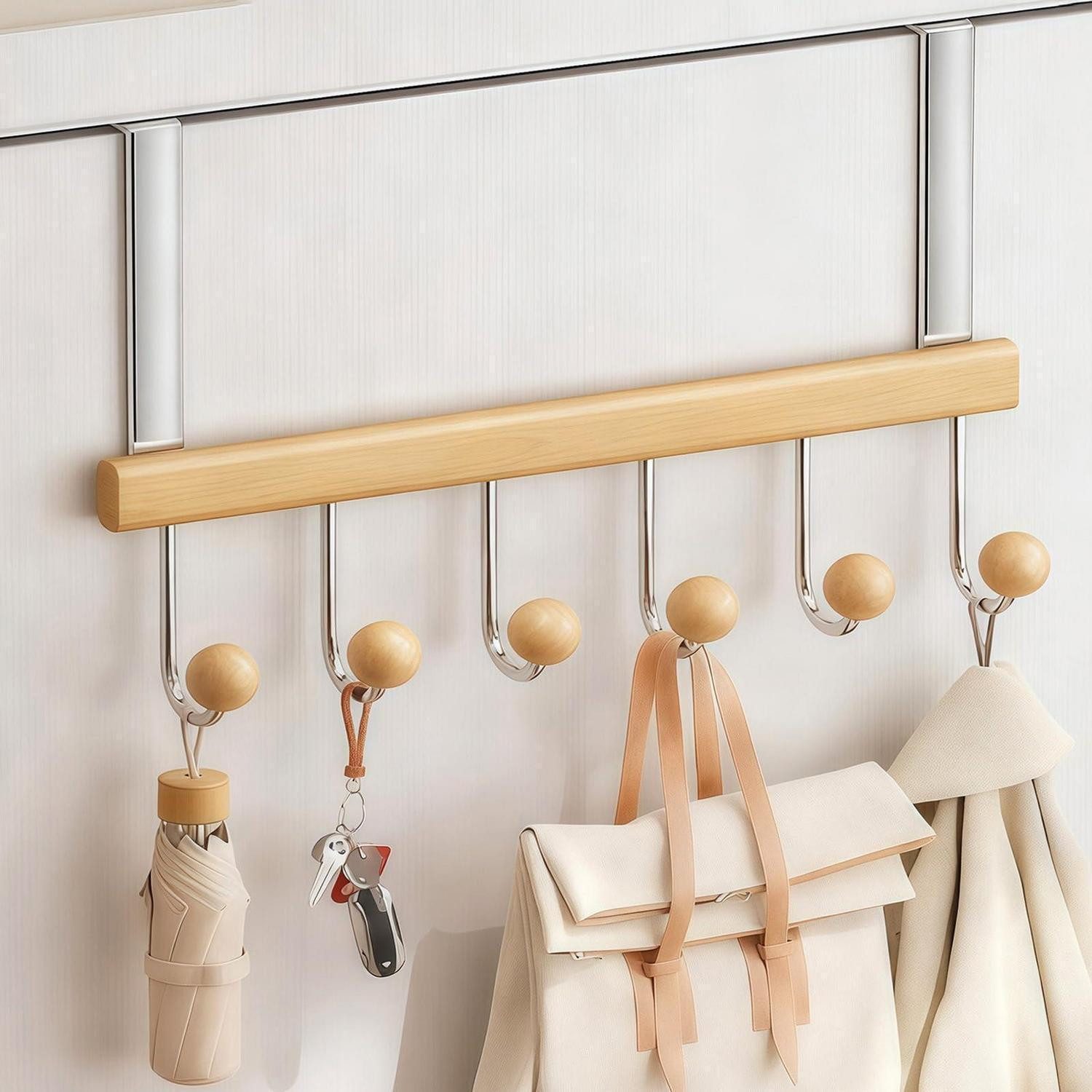 LuxusKollektion Türhaken Türgarderobe mit Haken, (1-St)