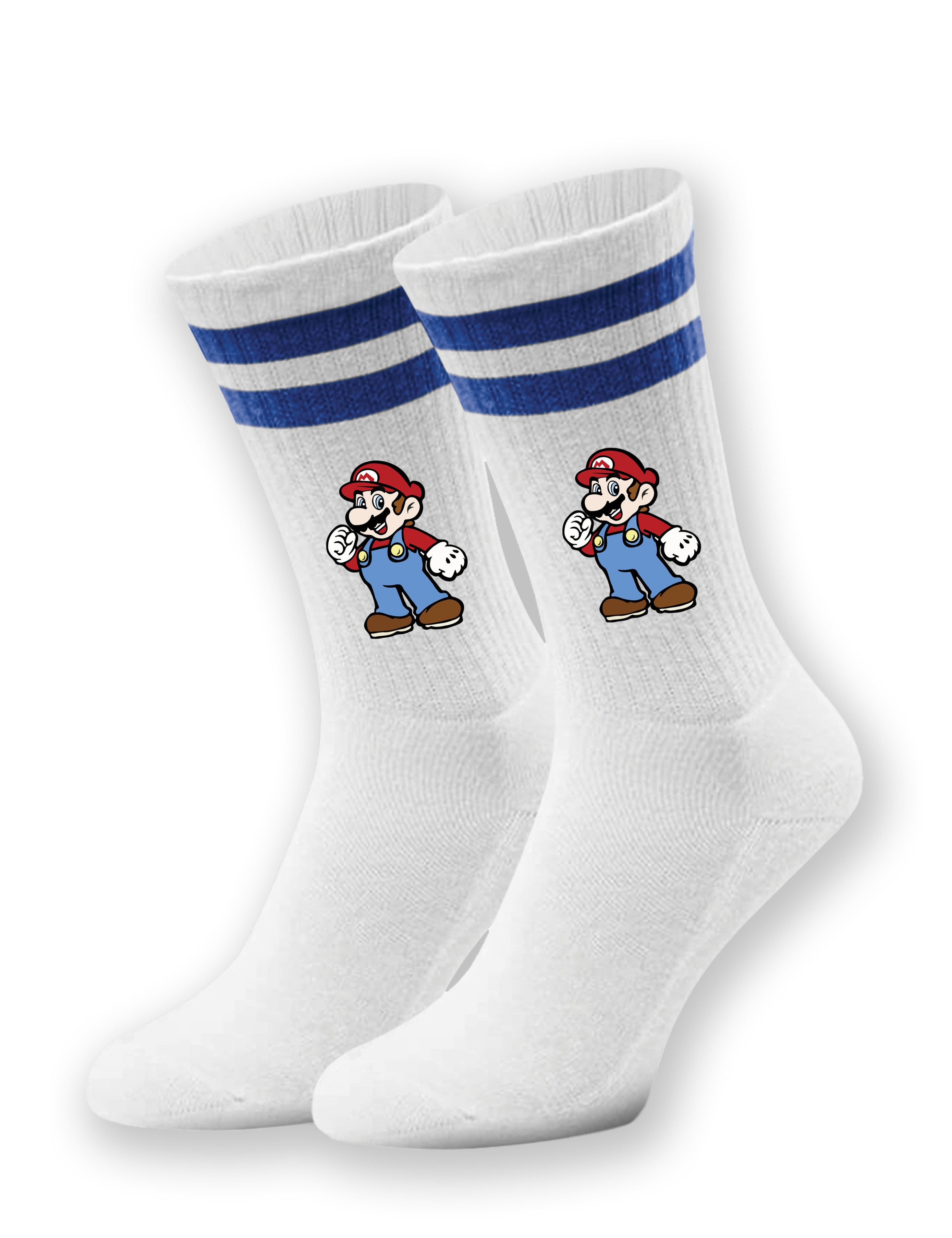 Tennissocken Mario 2 Unisex Socken Geschenk