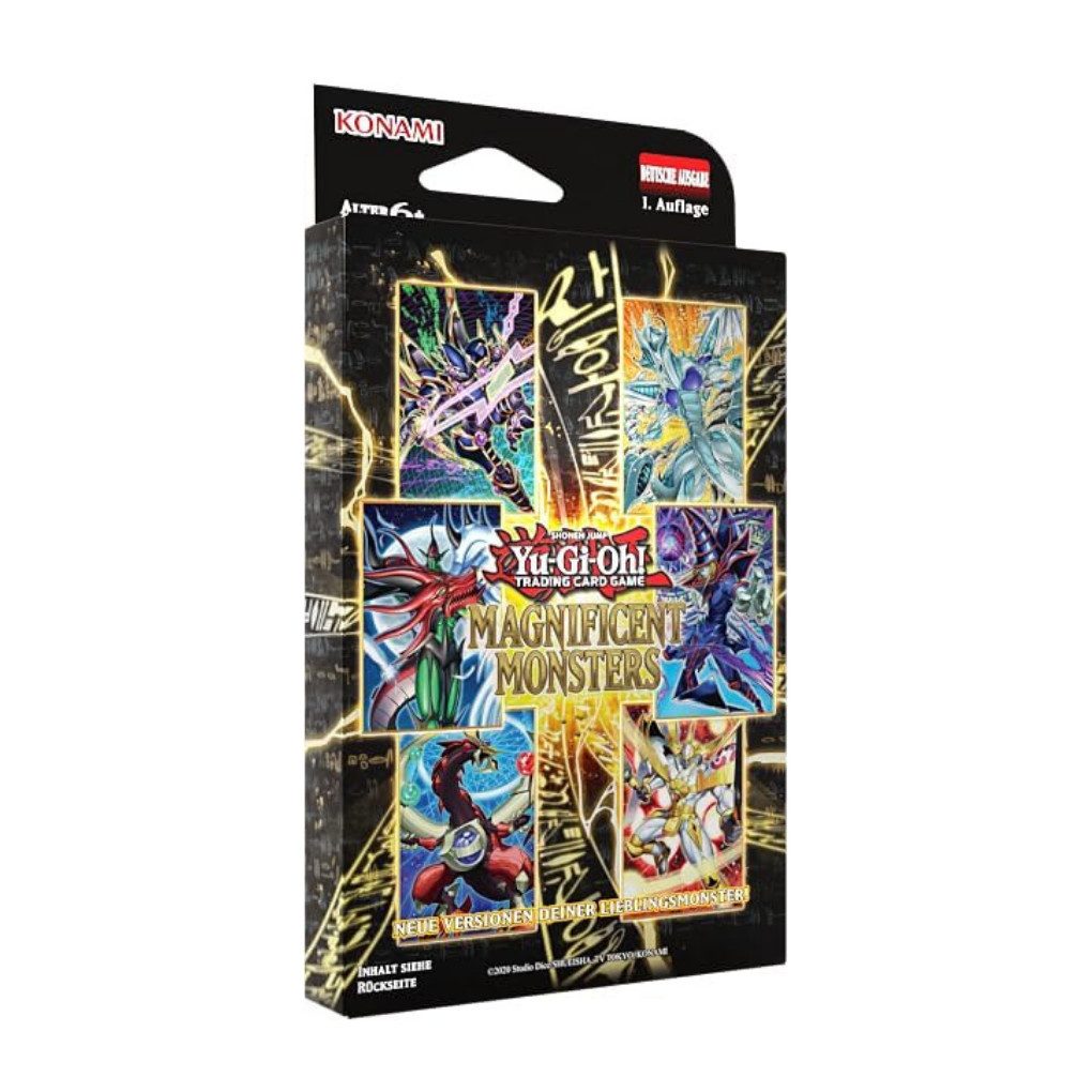Konami Sammelkarte Yu-Gi-Oh! Magnificent Monsters 3 Pack TuckBox Deutsch