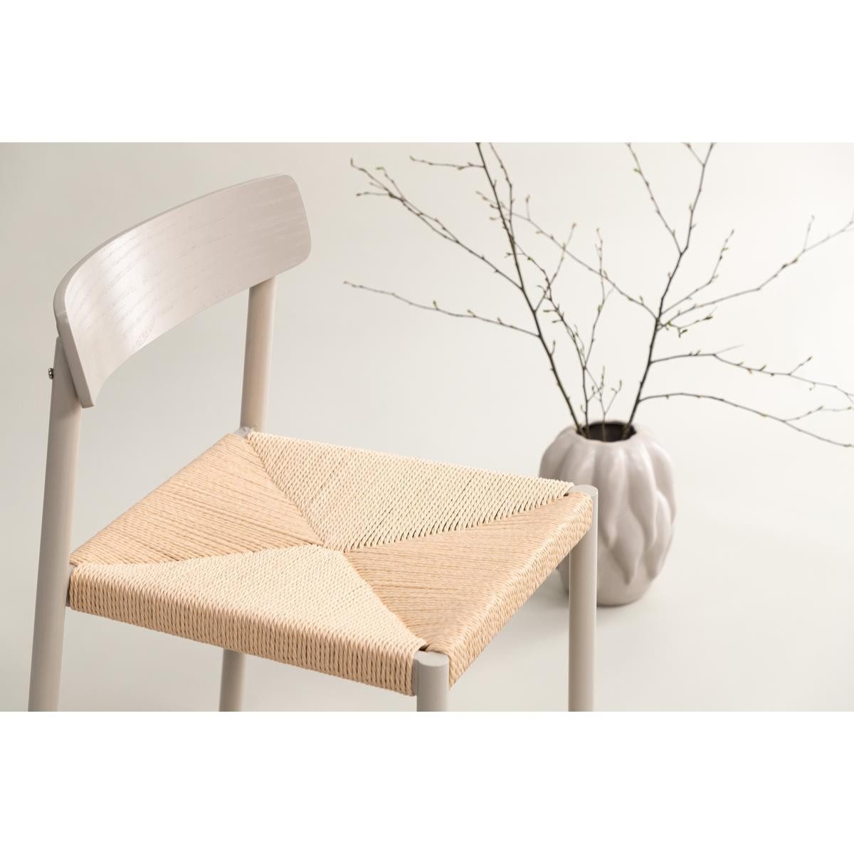 BOURGH Esszimmerstuhl MALMÖN Esstischstuhl - moderner Stuhl in beige (1 St)
