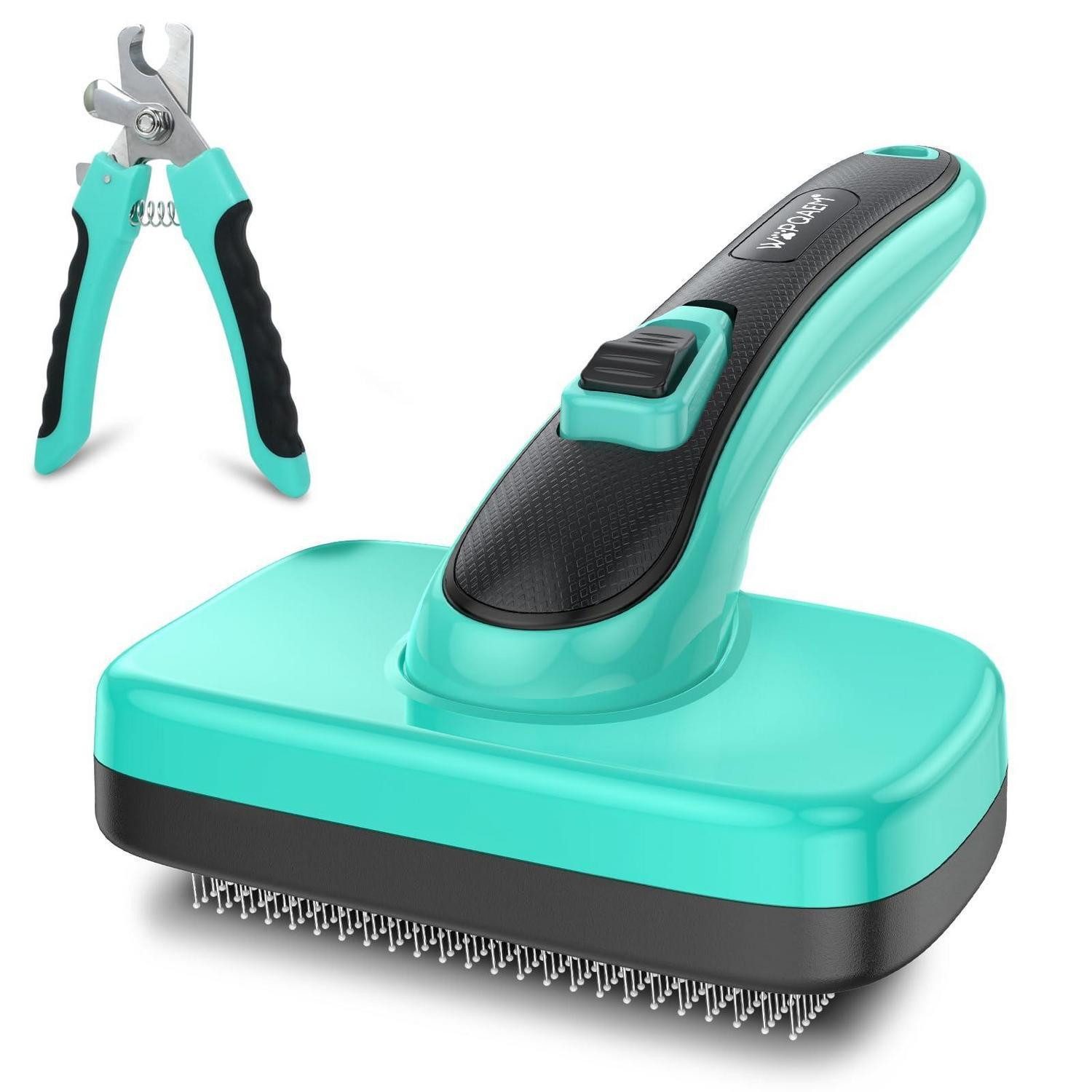 LuxusKollektion Putzzeug-Set Haustierpflege-Set Grün