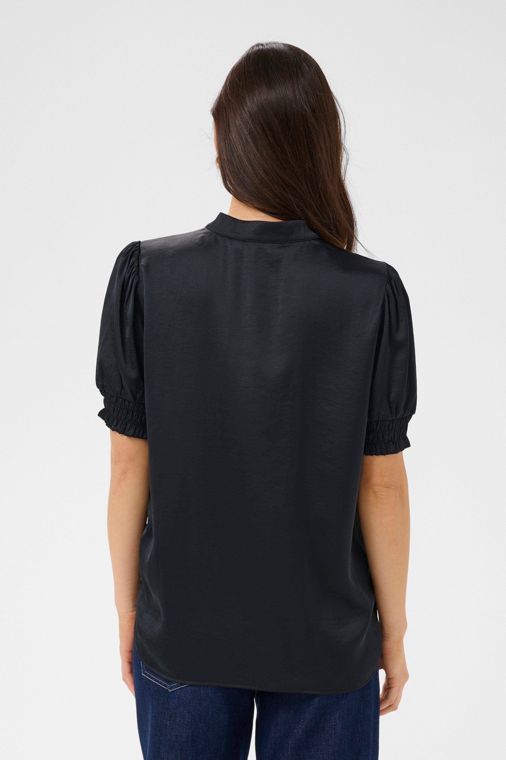 Saint Tropez Kurzarmbluse Bluse kurzarm PananSZ