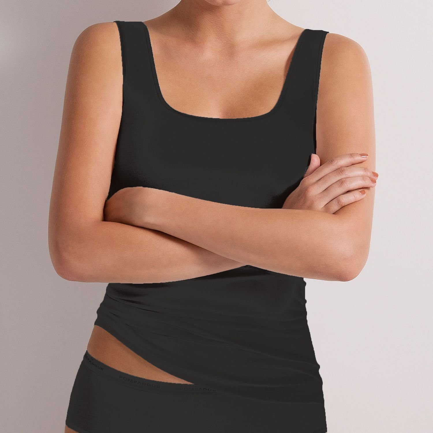 Pompadour Unterhemd »Intime« (Mehrpack, 3-St., 3 Stück) ohne Arm,  Achselhemd, Modal-Qualität, im 3er Pack online kaufen | OTTO