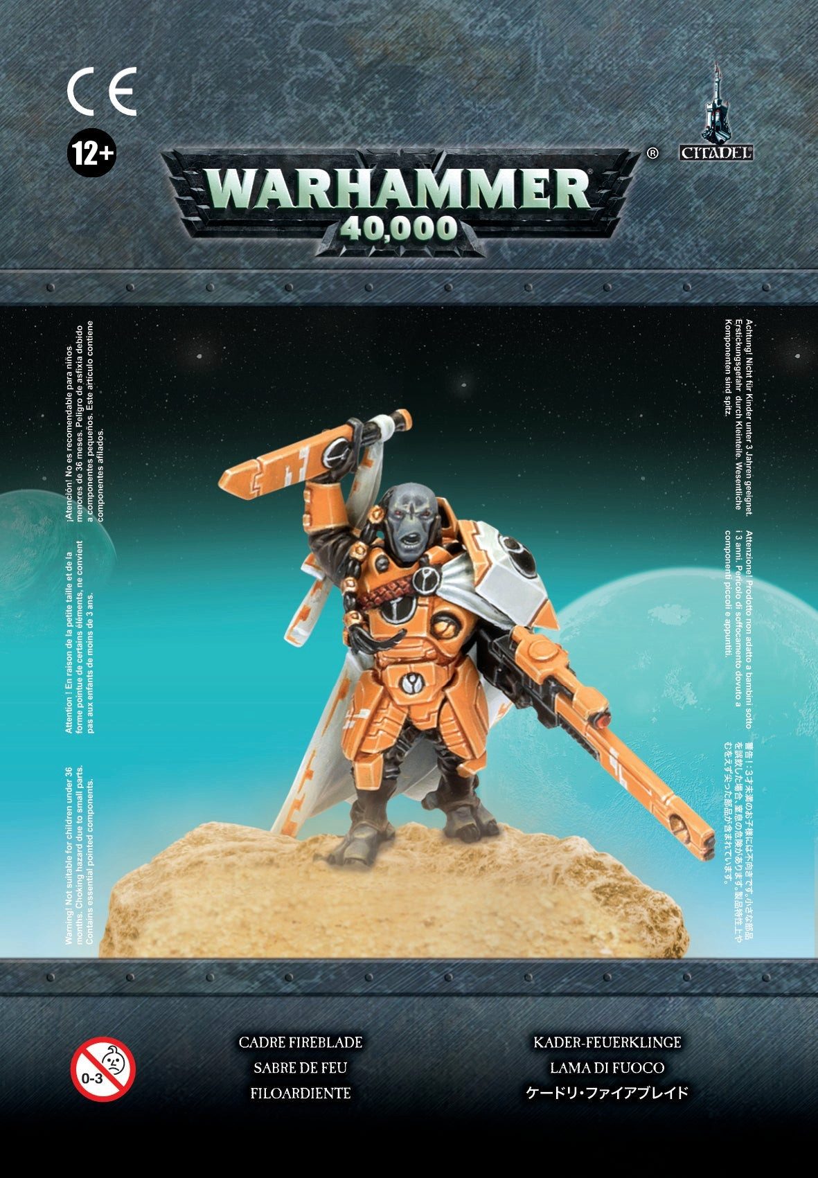 Games Workshop Spielfigur Warhammer 40.000 T'au Empire Cadre Fireblade günstig online kaufen