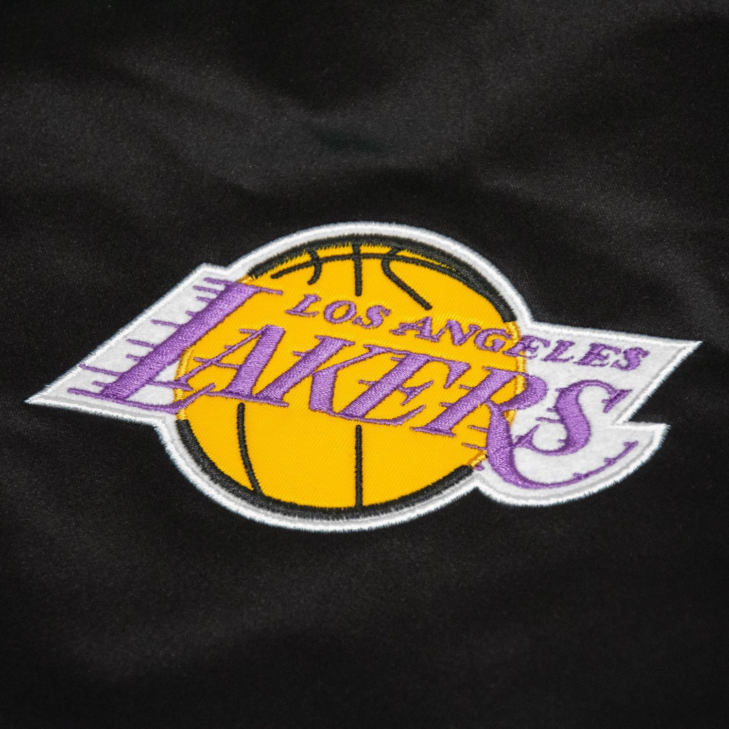 Mitchell & Ness Collegejacke Heavyweight Satin NBA Los Angeles Lakers