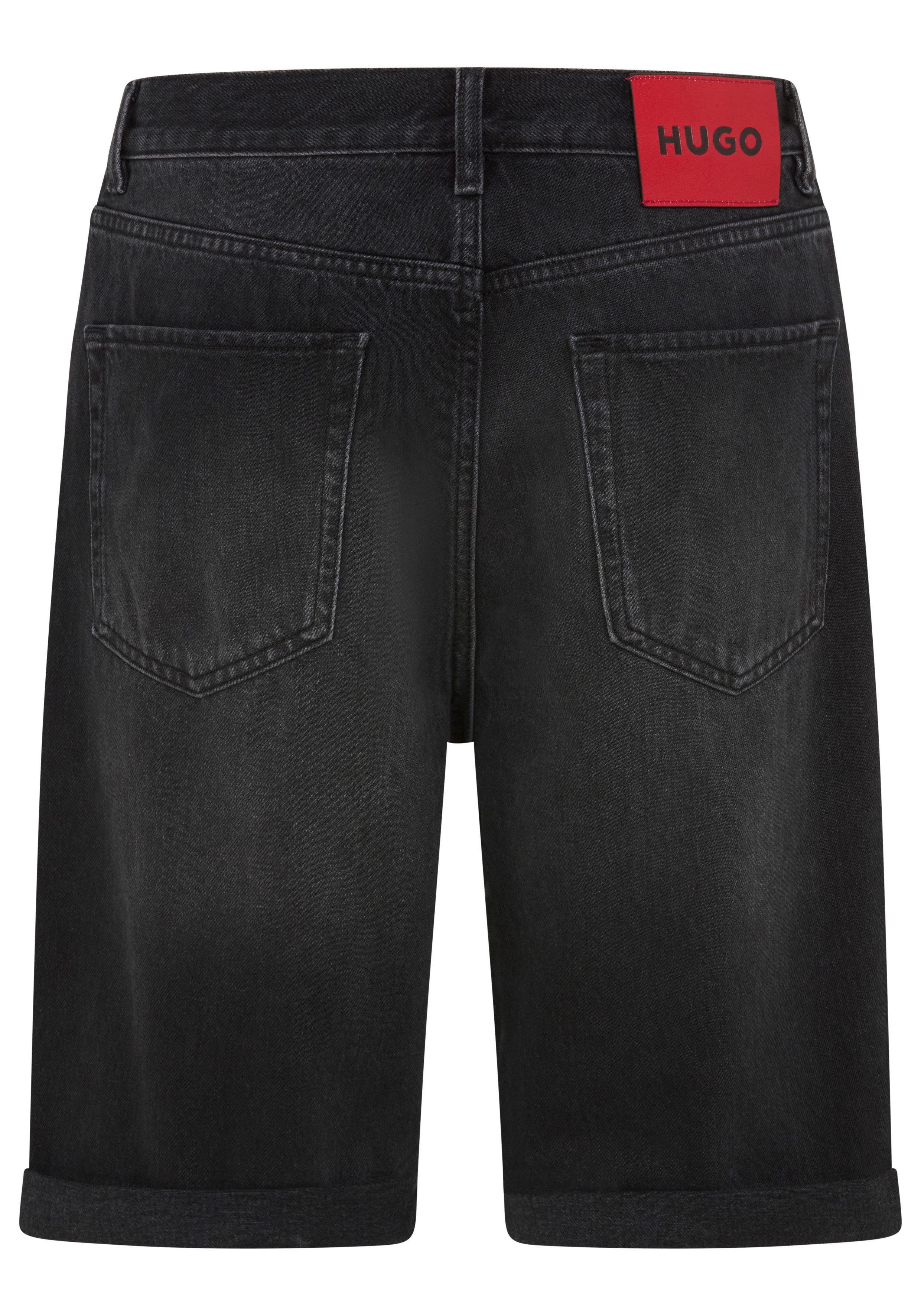 HUGO Shorts HUGO 838/S Tapered Fit, stone washed, reine Baumwolle