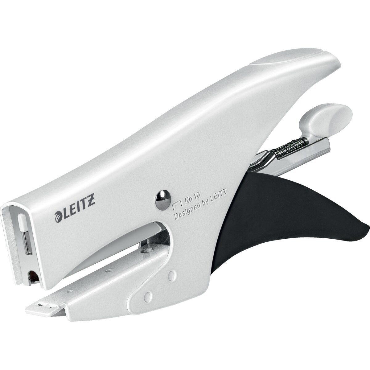 LEITZ Heftgerät Heftzange WOW No.10 bis 15 Blatt weiß (5 Stück)