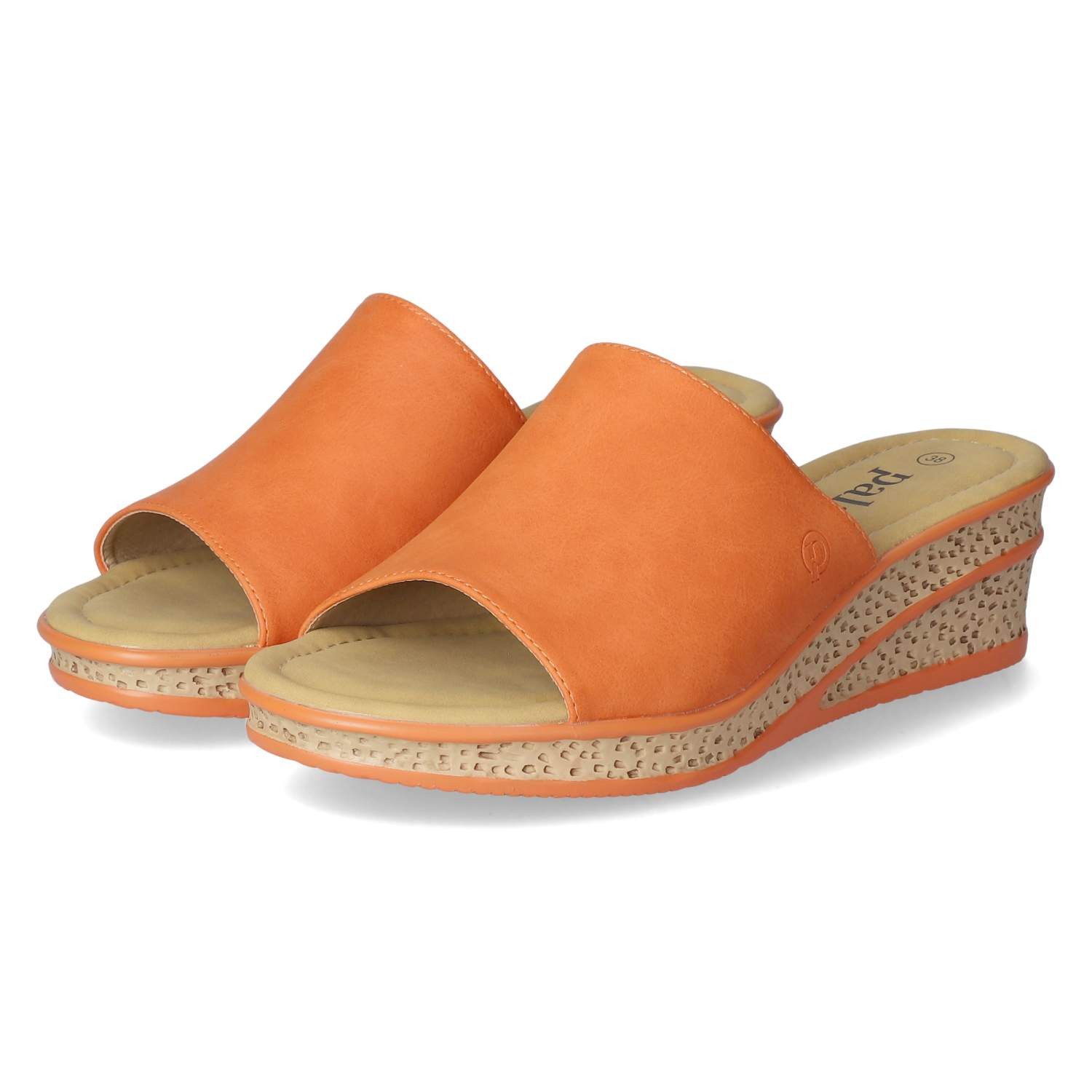 Palado Palado 027 0706 6300 Damen Synthetik orange Pantolette günstig online kaufen