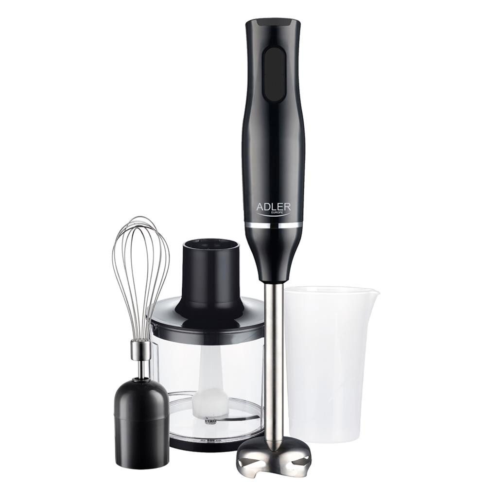 Adler Блендеры AD 4620, 800 W, Ручные миксера Set, 2 Geschwindigkeitsstufen, Messbecher, schwarz
