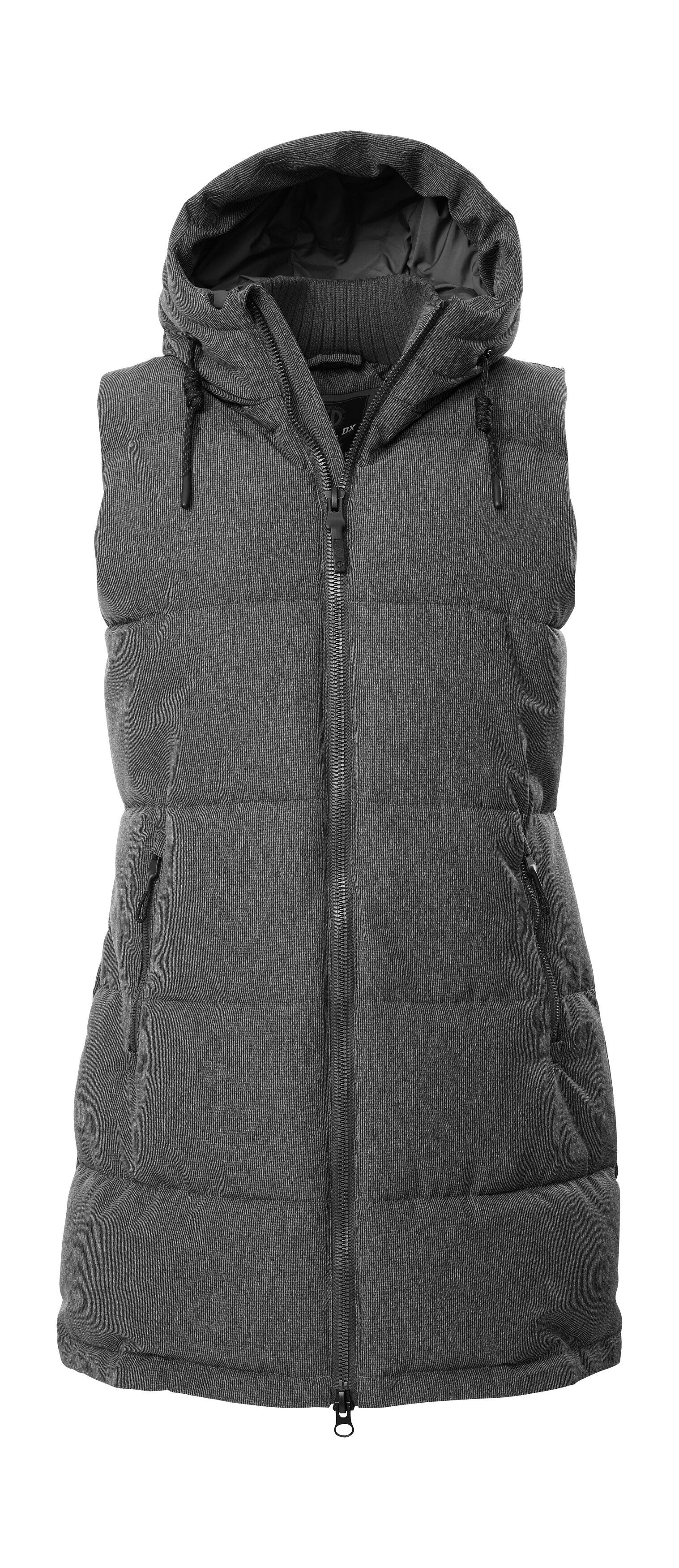 G.I.G.A. DX by killtec Steppweste GW 18 WMN QLTD VST Wasserabweisende, winddichte Weste mit Kapuze und Kinnschutz