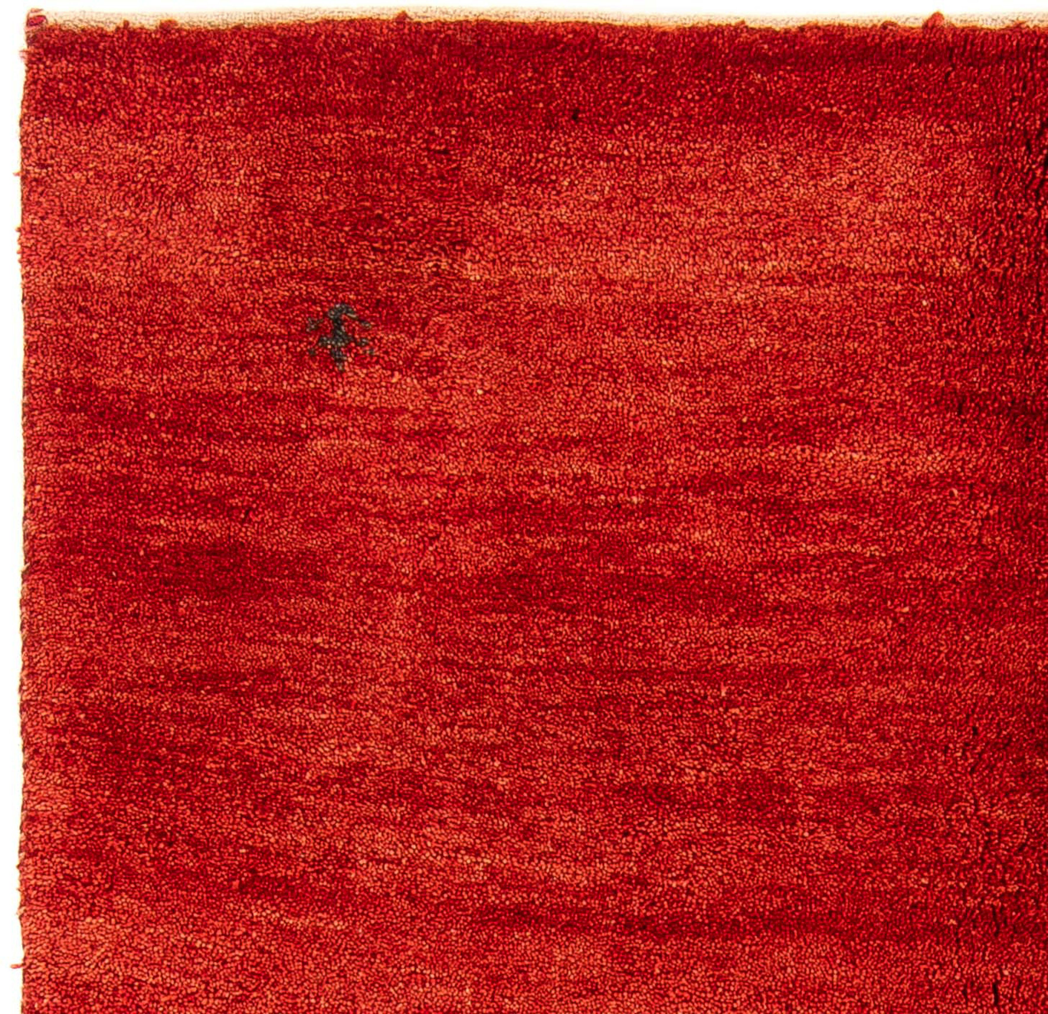 Wollteppich Gabbeh - Loribaft dunkelrot, rechteckig, - Höhe: 122 Perser 182 mm, - 12 cm Zertifikat morgenland, Wohnzimmer, x Einzelstück mit Handgeknüpft