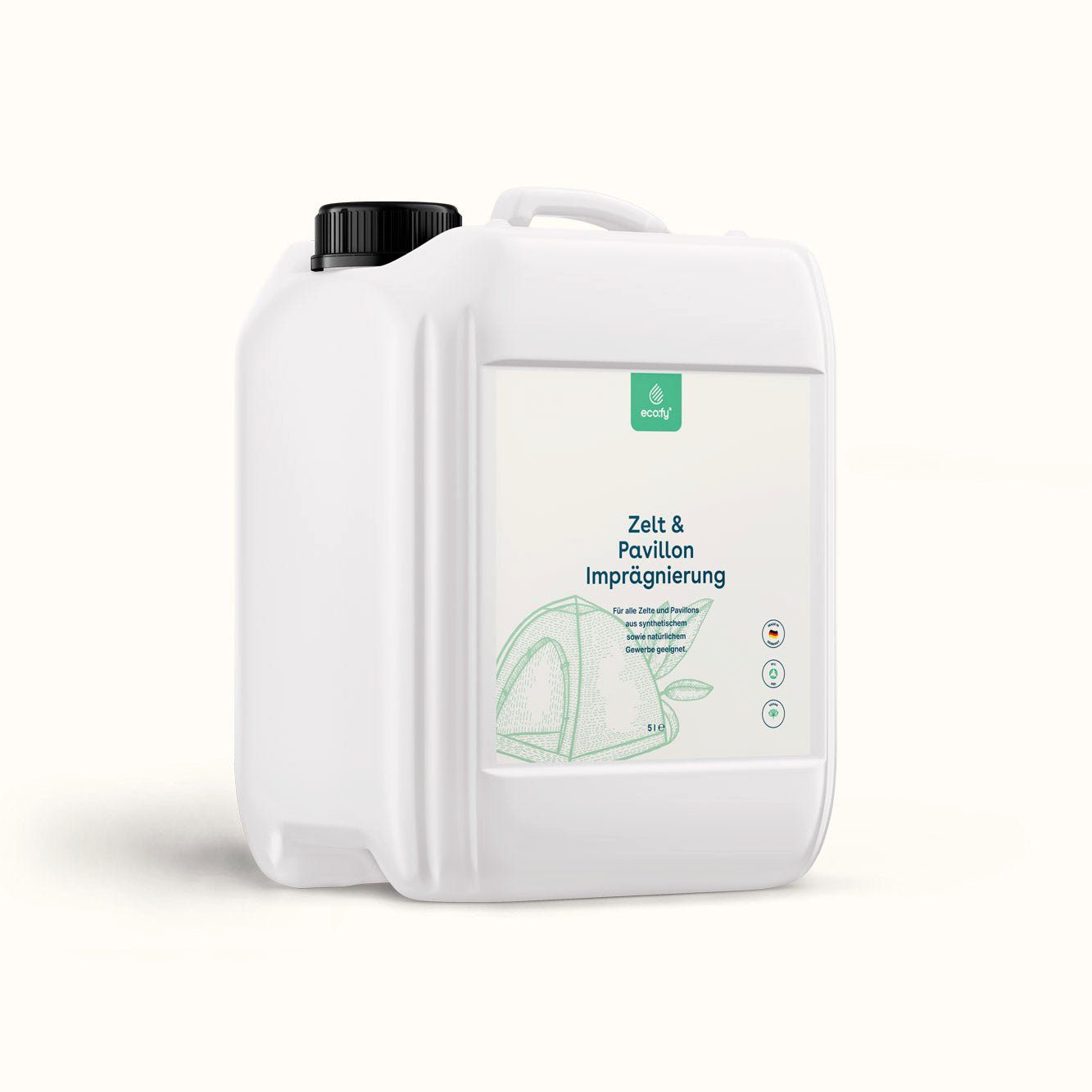 eco:fy Zelt- & Pavillon-Imprägnierung Imprägnierspray (1 St), Starker Schutz vor Wasser, Fett und Schmutz