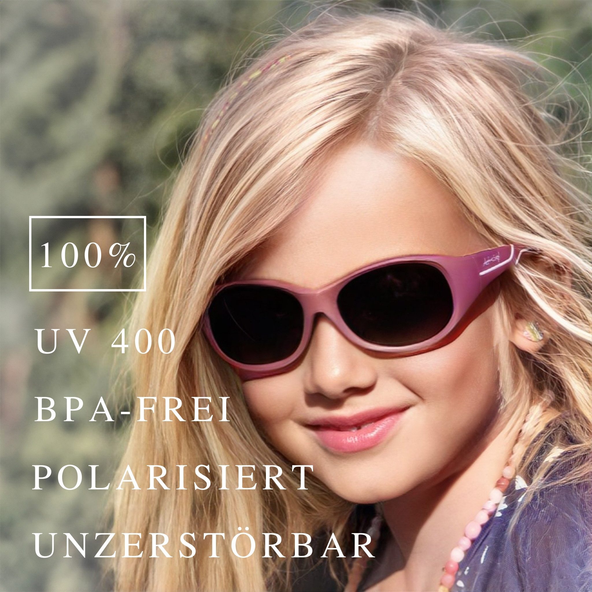 ActiveSol Sonnenbrille Kinder Kids@School, 5-10 Jahre UV-Schutz, polarisiert
