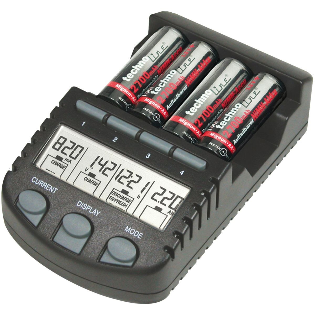 technoline BC 700 Ladegerät Universal-Ladegerät