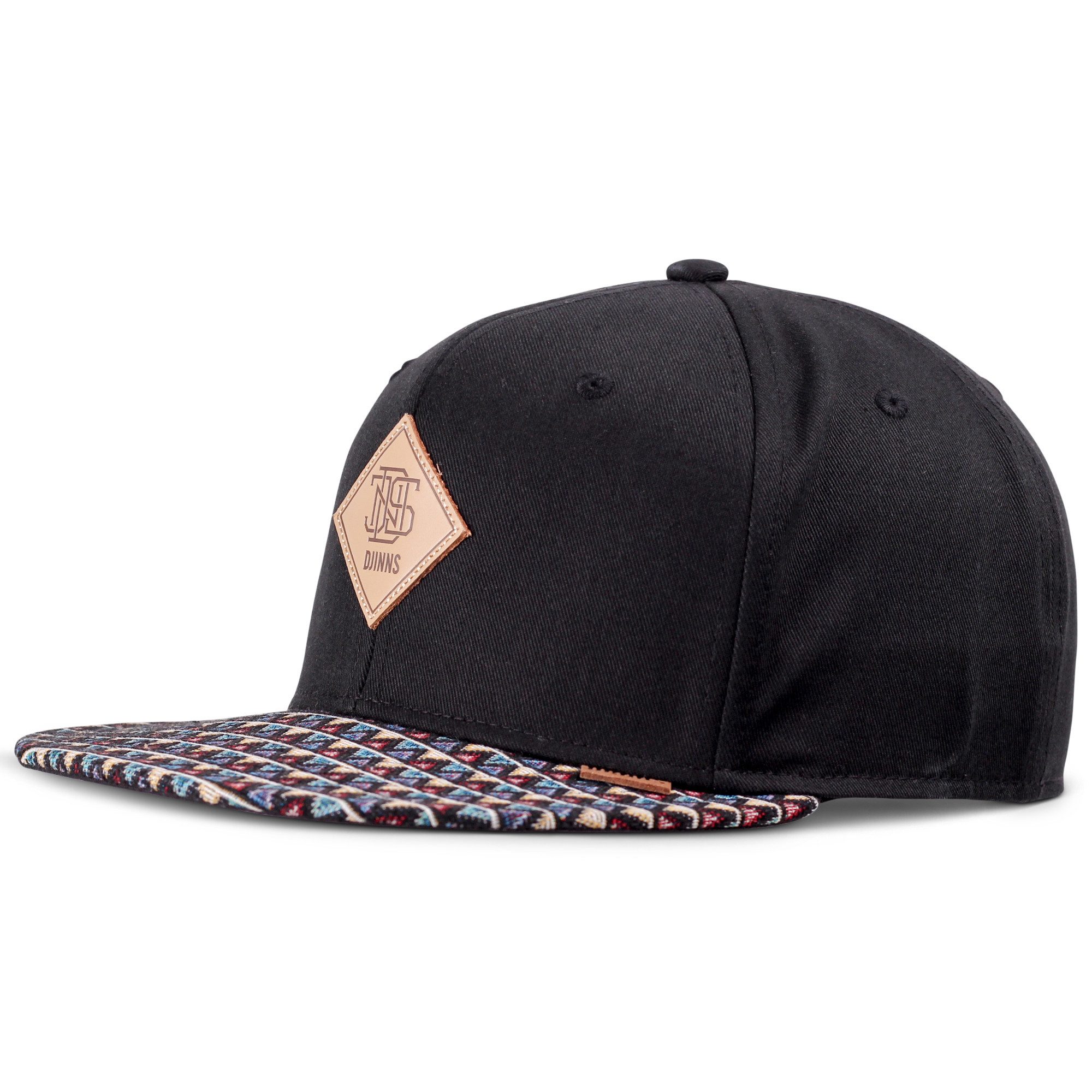 Snapback Cap Djinns 6 Panel Snapback Cap Colour Triangle Rev. Black