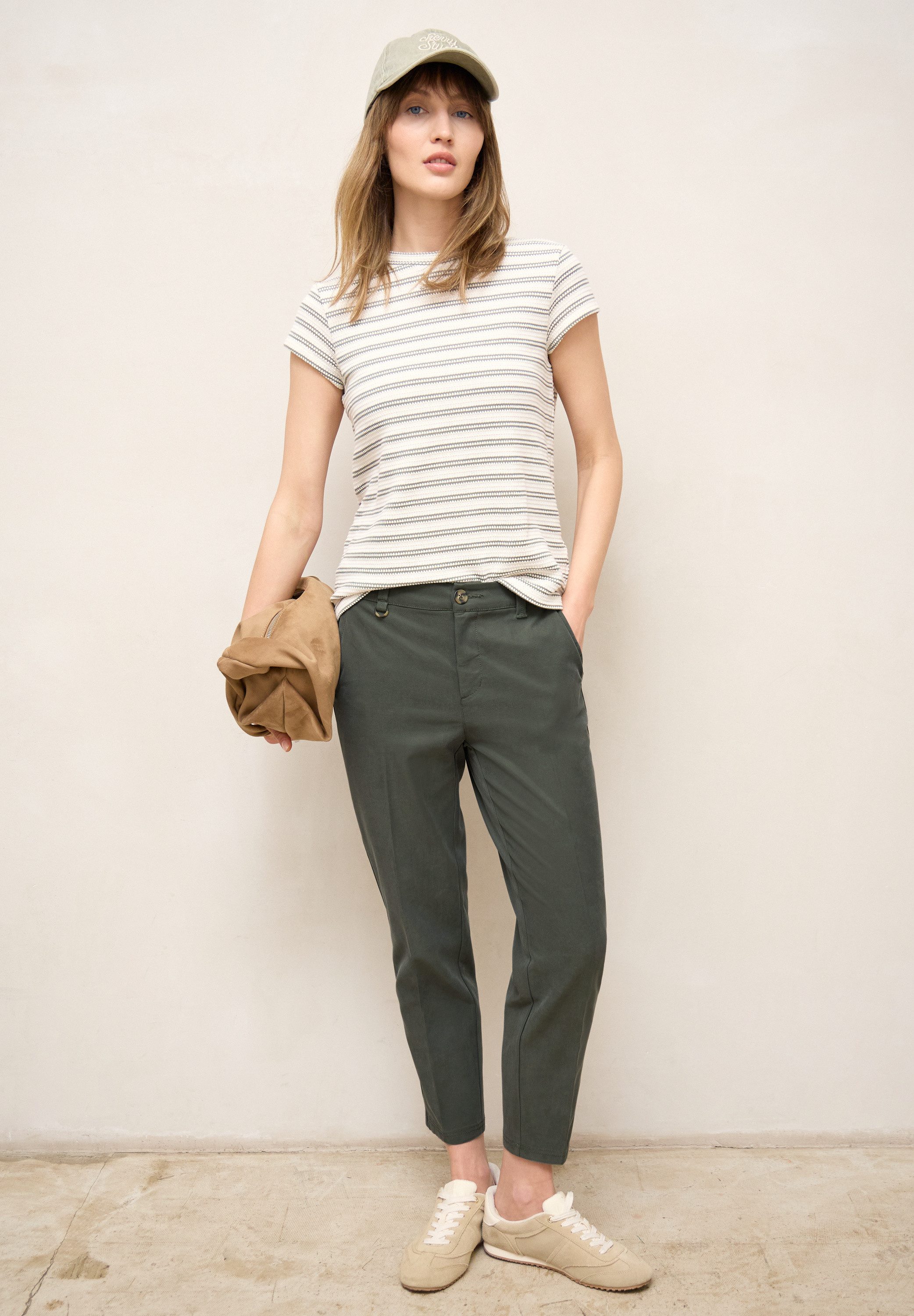 STREET ONE STUDIO Chinohose Middle Waist