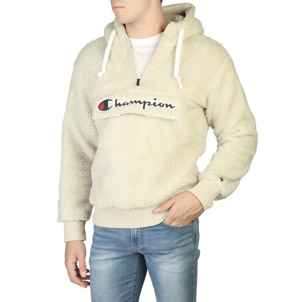 Champion Troyer Champion Herren Pullover Sweatshirt T-Shirt mit Kapuze,  langärmlig