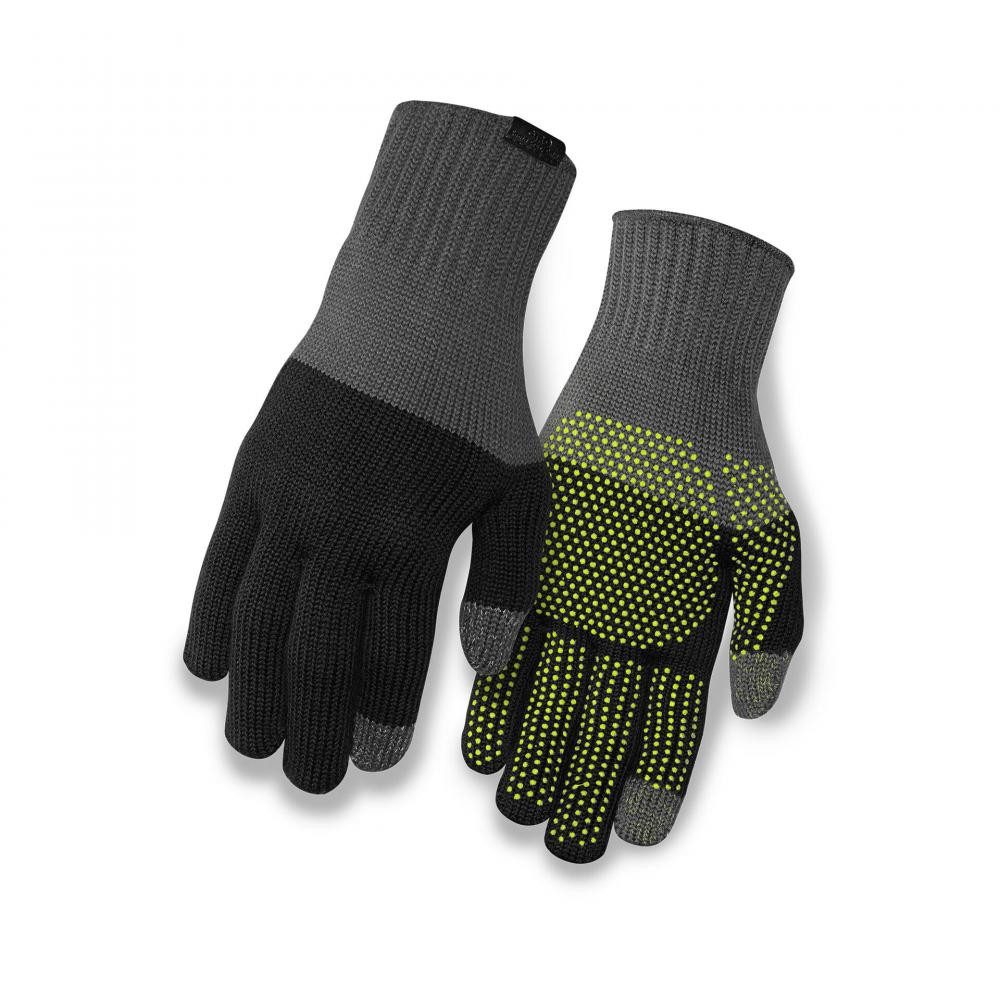 Giro Giro Wi Merino Knit Wool grau schwarz S/M Fahrradschuh
